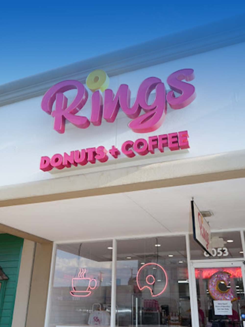 RINGS DONUTS + COFFEE