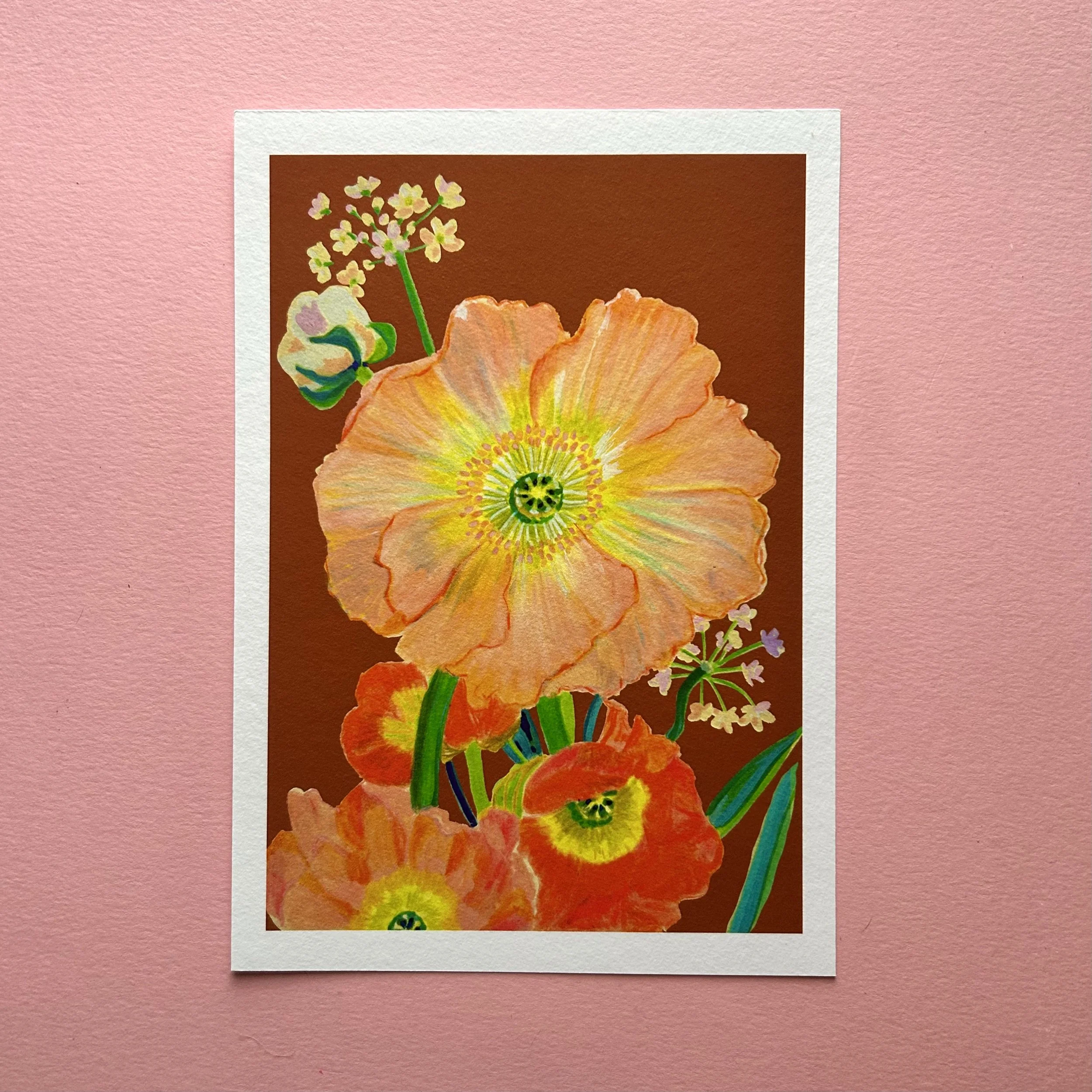 Giclée Icelandic Poppy