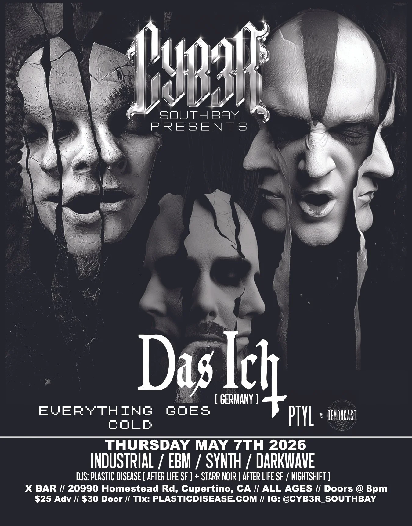 Cyb3r Club Night Featuring Das Ich