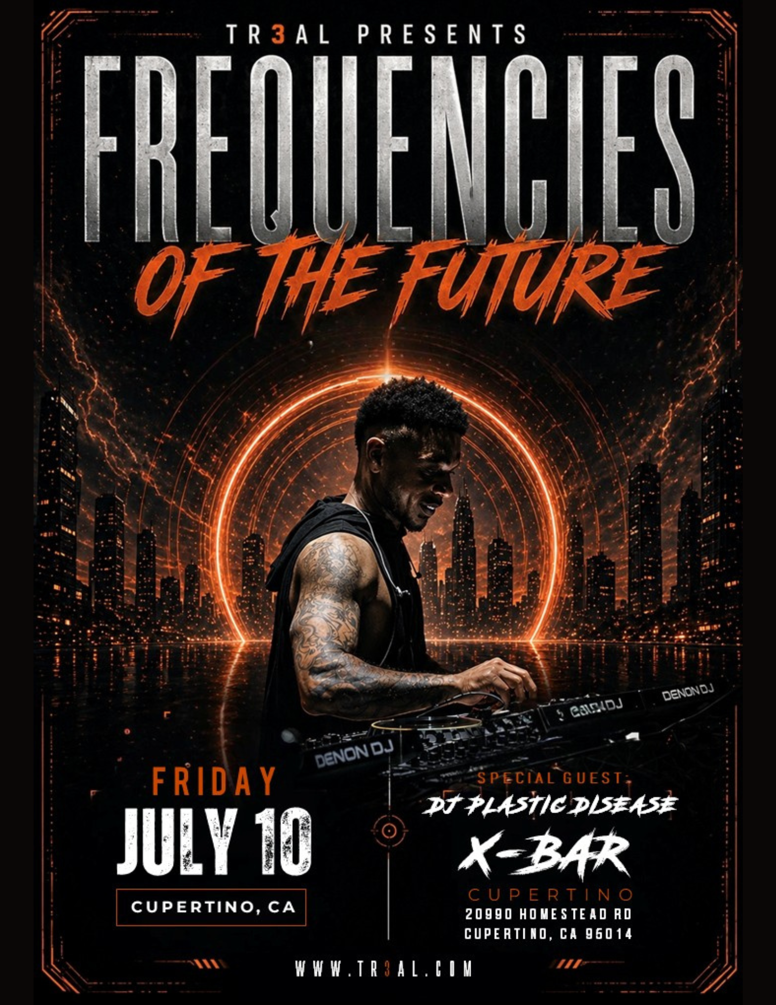 TR3AL Presents Frequencies of the Future Cupertino