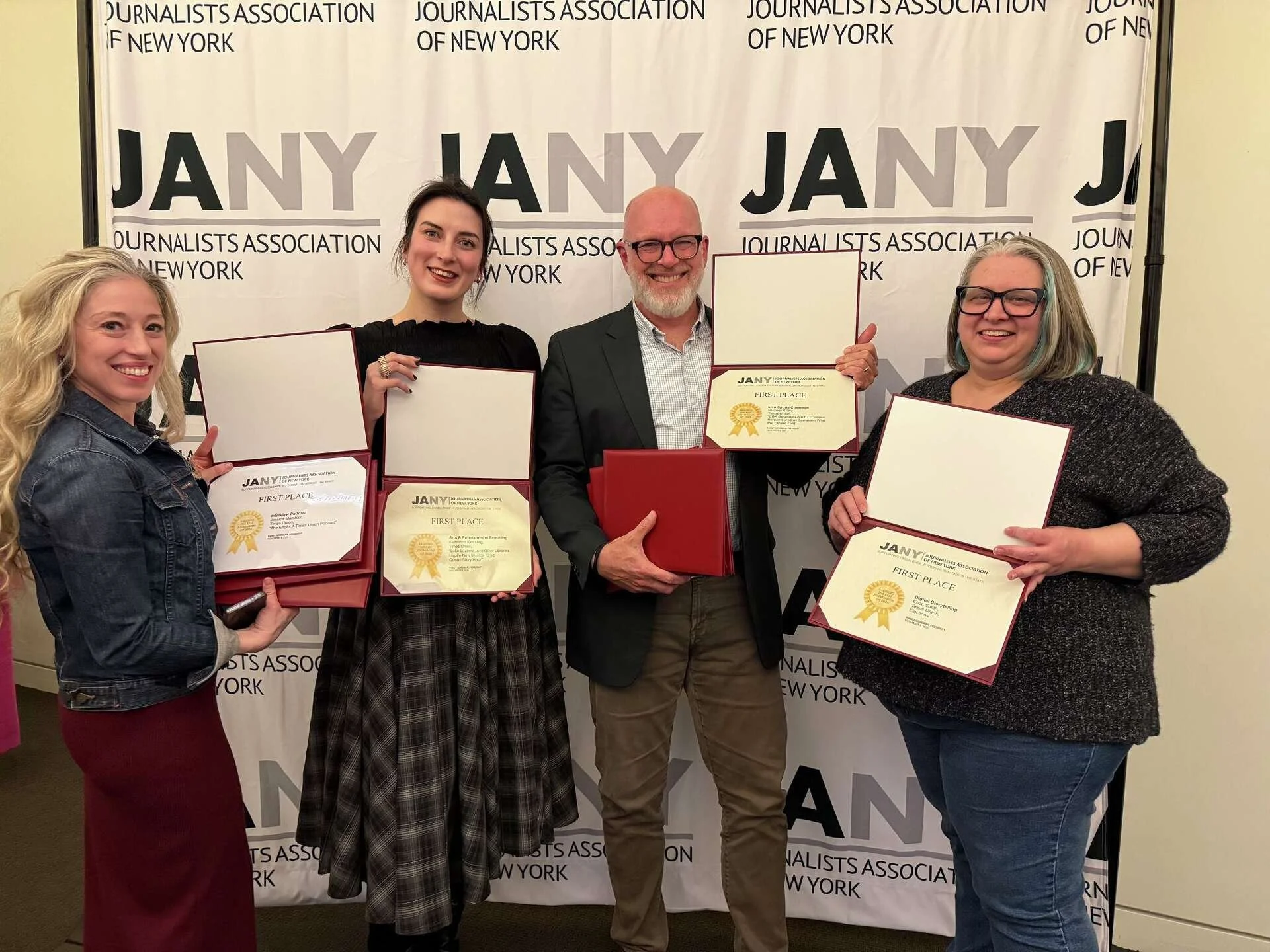 2025 JANY Awards: Times Union took home many awards!