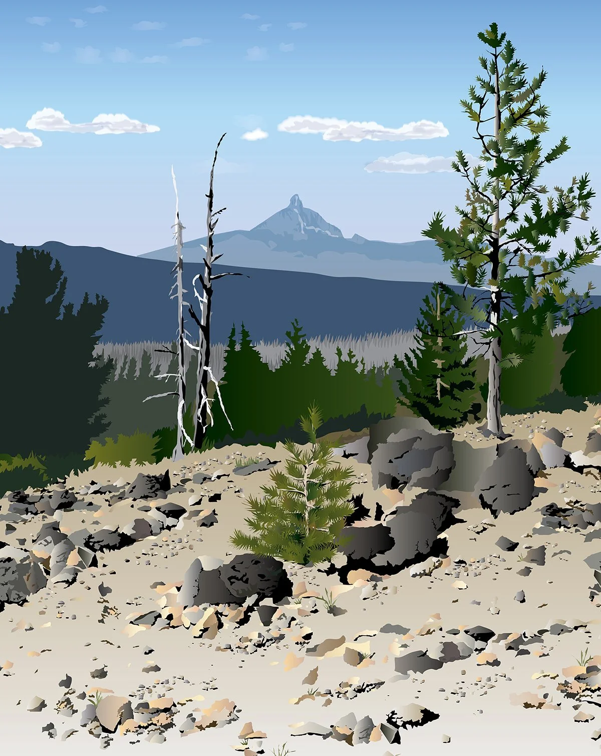 Mt. Washington in Central Oregon