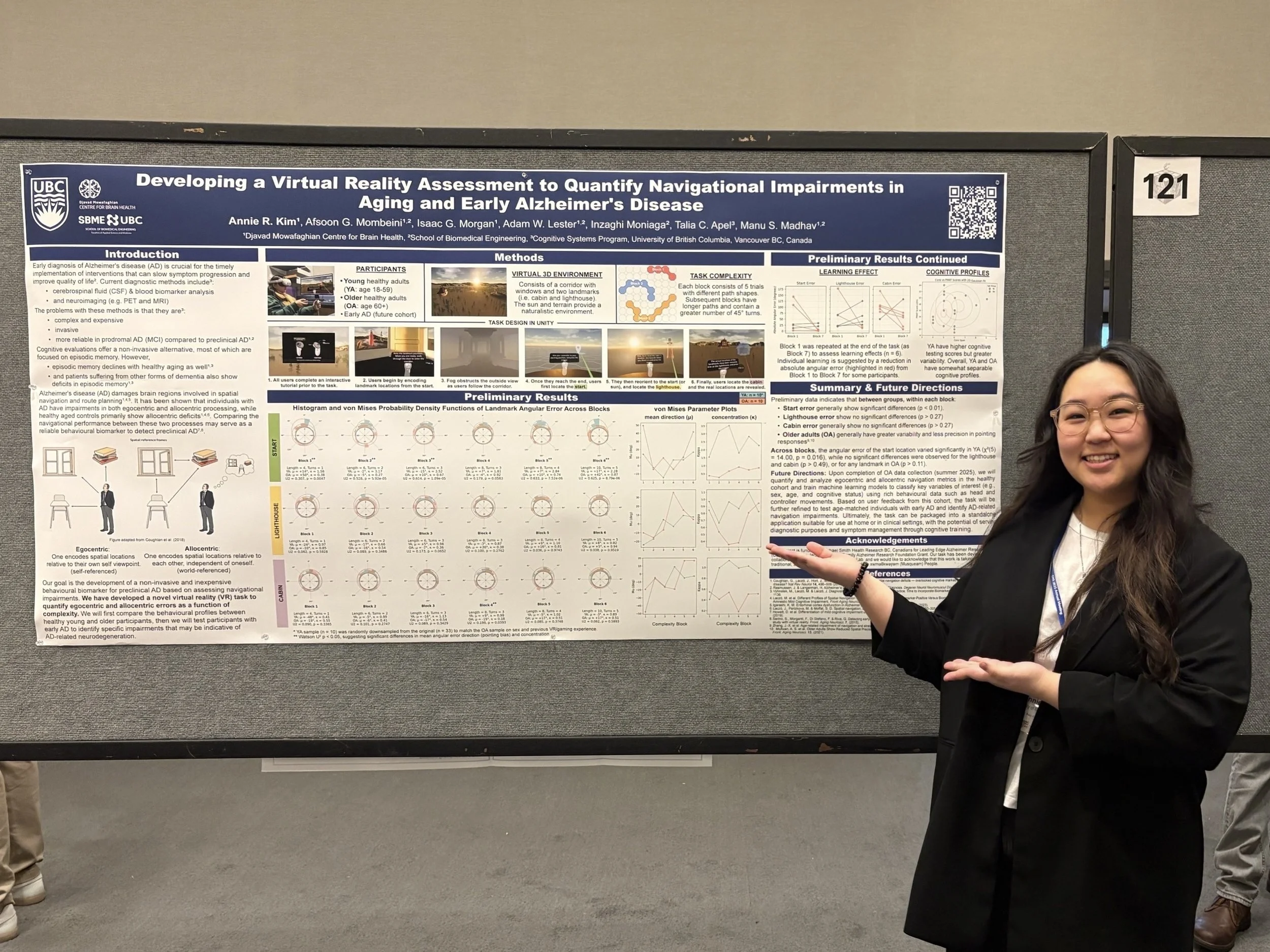Annie presents at the Cognitive Neuroscience Society annual meeting