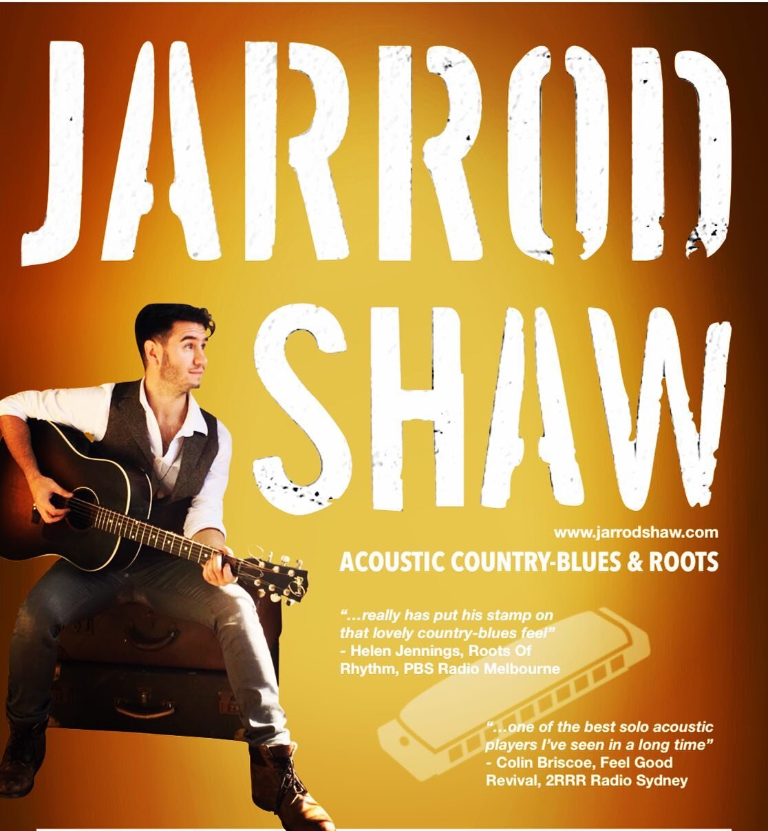 SupperClub Friday Presents: Jarrod Shaw

FRIDAY,  AUGUST 26th. 2022

Tickets: Palais-Hepburn.com

Dinner &amp; Show:  Limited Tickets available, Guaranteed front seating.

Genre: Blues / Country / Folk

ABOUT: Jarrod Shaw possesses a passion and appr