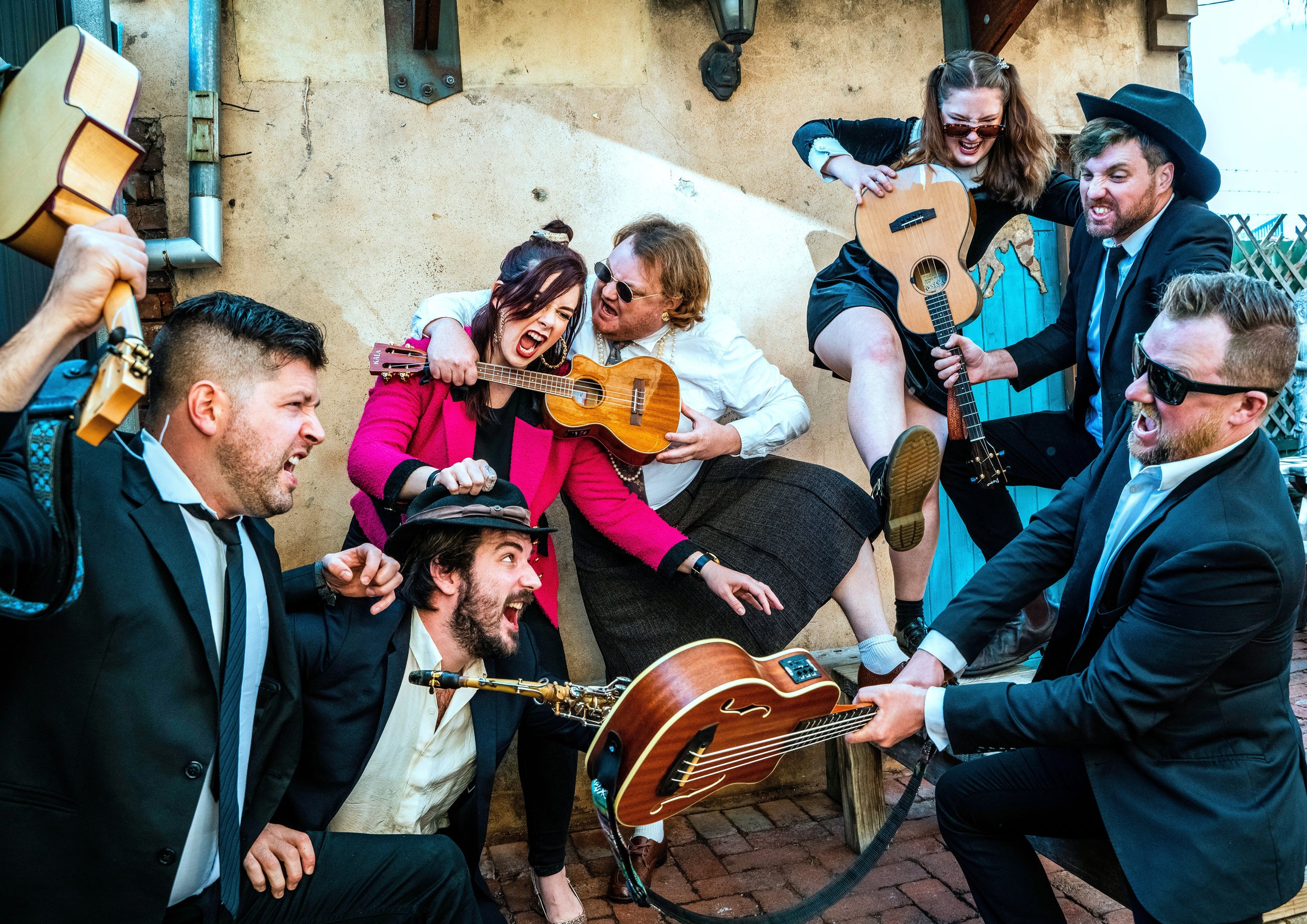 Ukulele Death Squad — PalaisHepburn