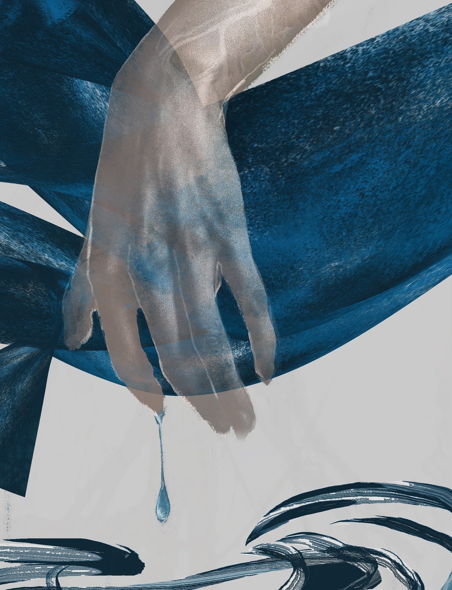 Experimenting with using hand gesture to express grief. Not sure if any hits the tone 😅