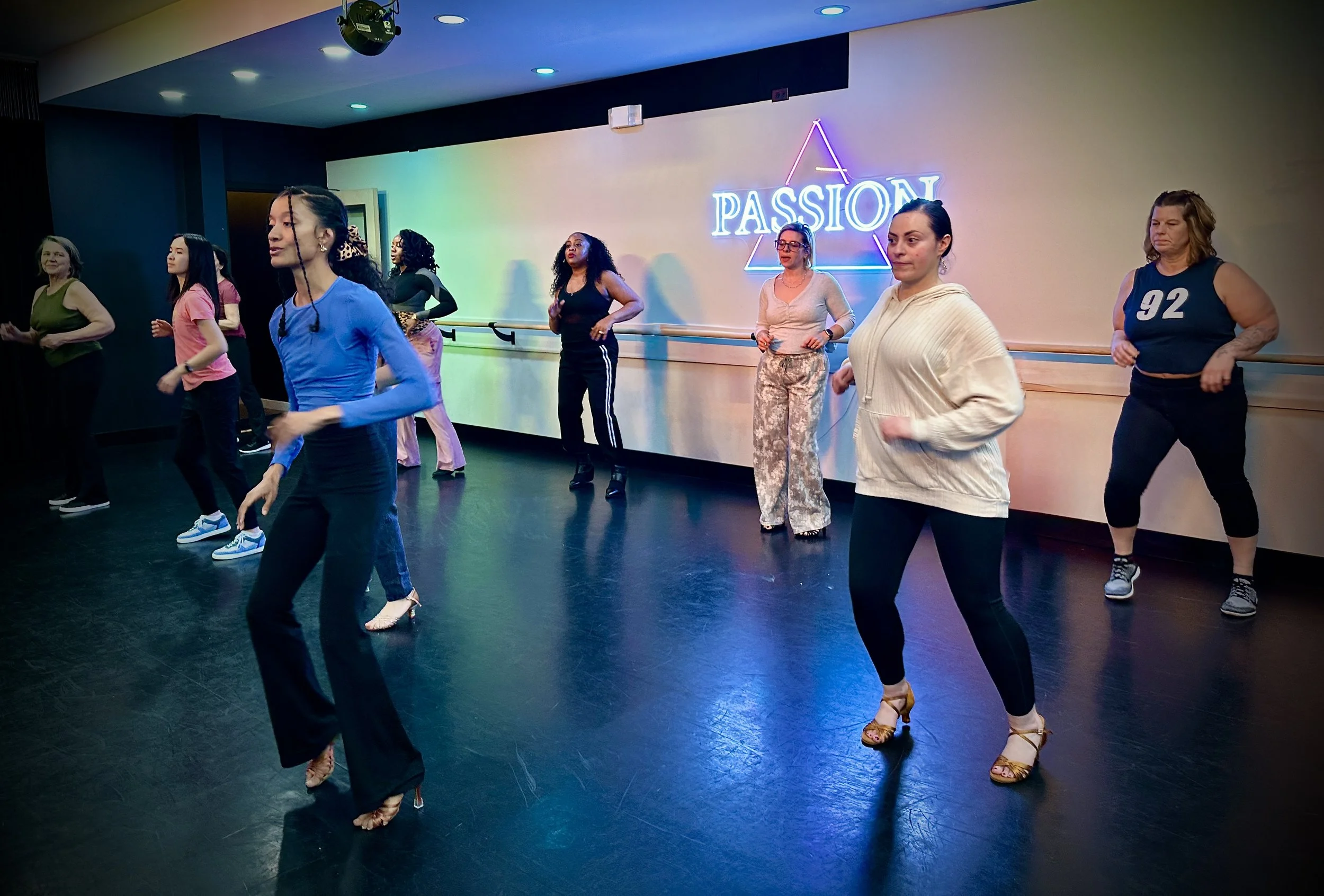 salsa dance class passion the adult dance studio beacon ny