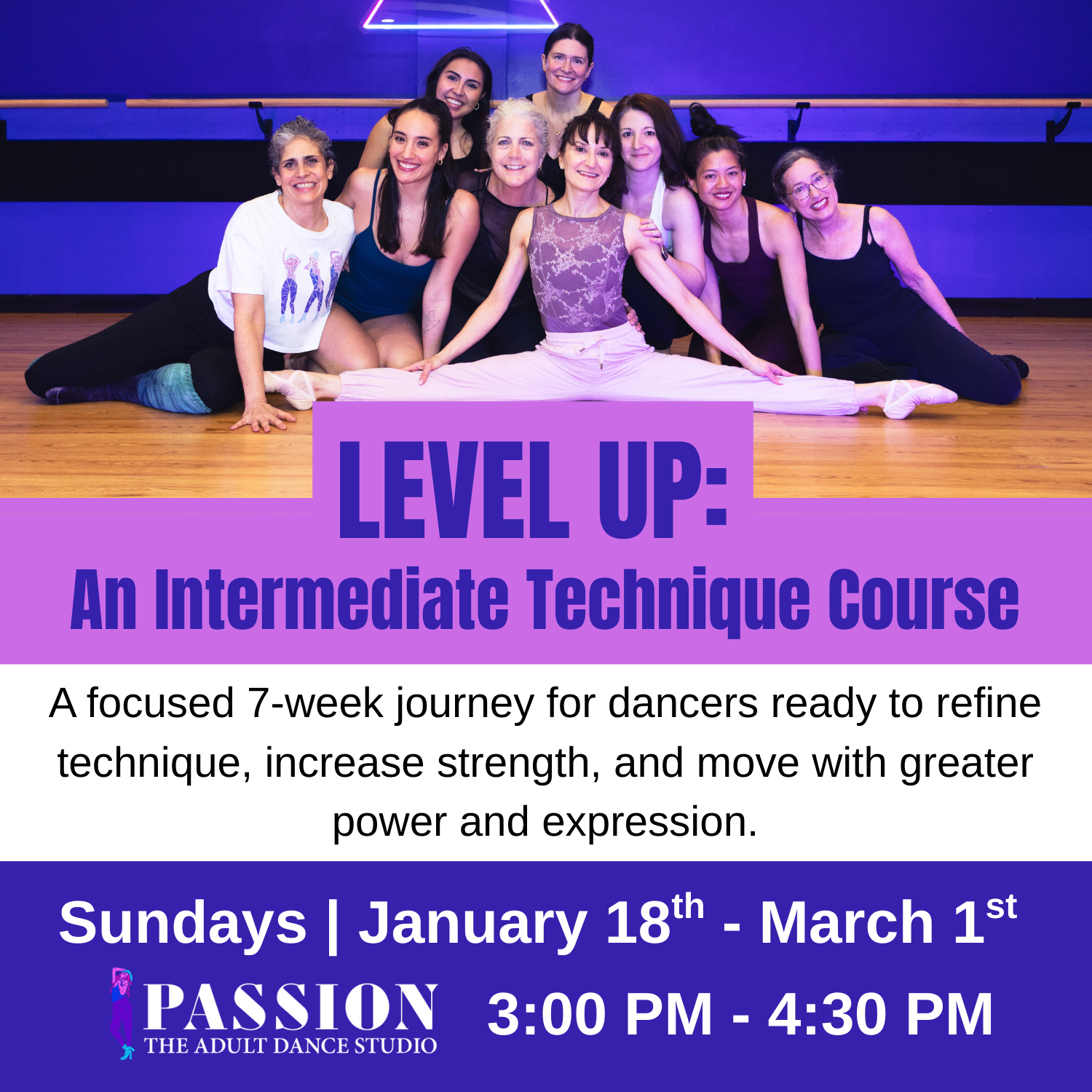 Level Up:  An Intermediate Technique Course