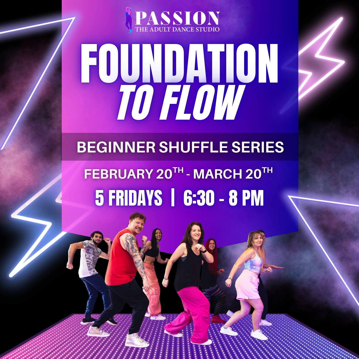 Foundation To Flow: Beginner Shuffle Series