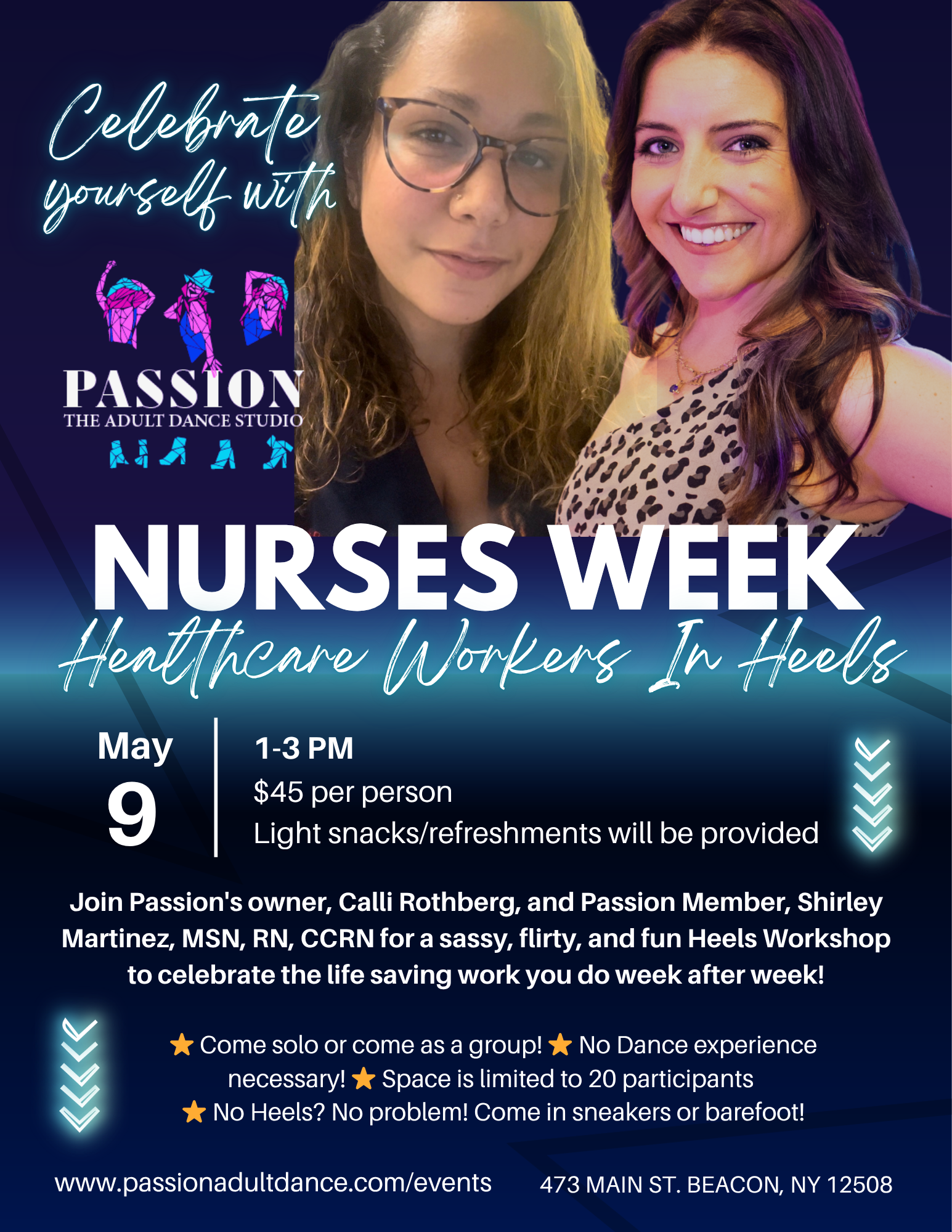 National Nurses Week 🚑 Healthcare Workers in Heels Workshop 👠