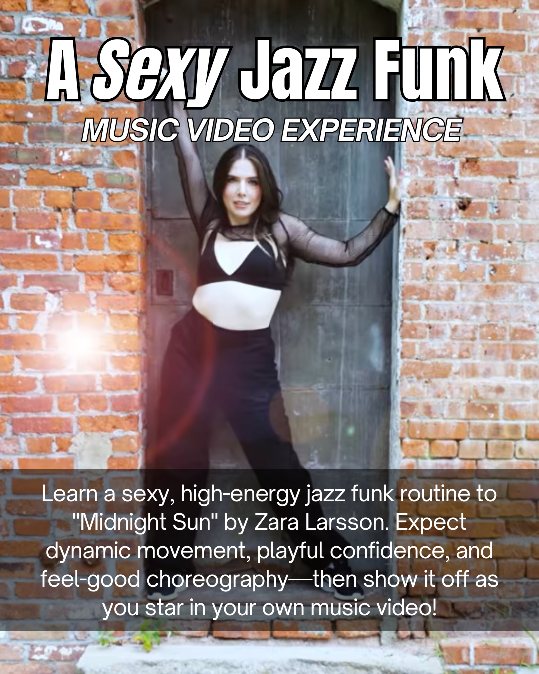 A Sexy Jazz Funk Music Video Experience
