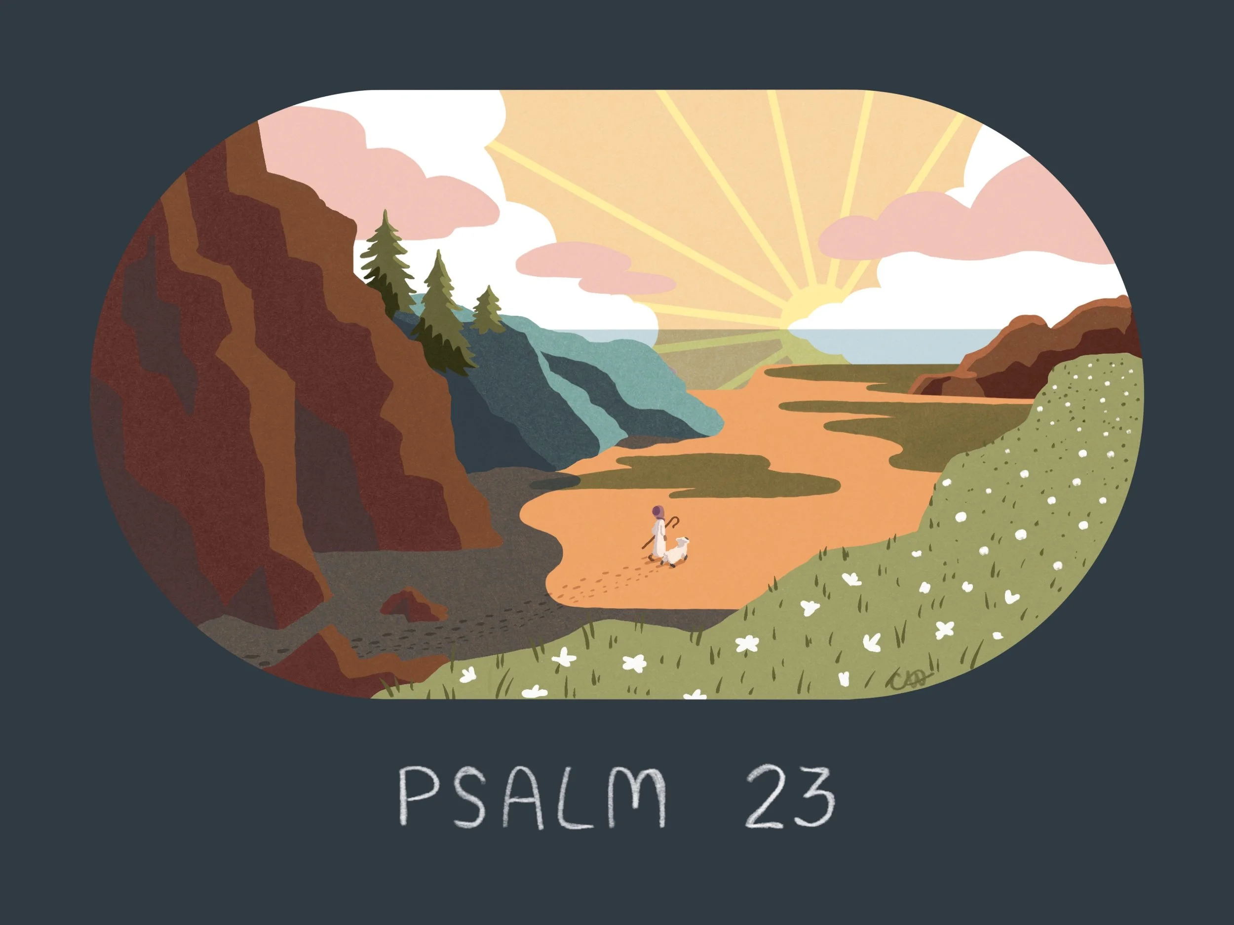 Psalm 23:1 - “The Lord is my Shepherd”