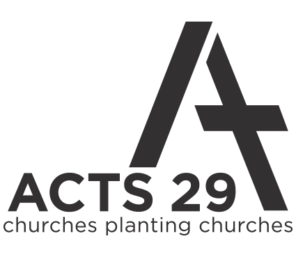 Logo with stylized letter A and the text "ACTS 29 churches planting churches".