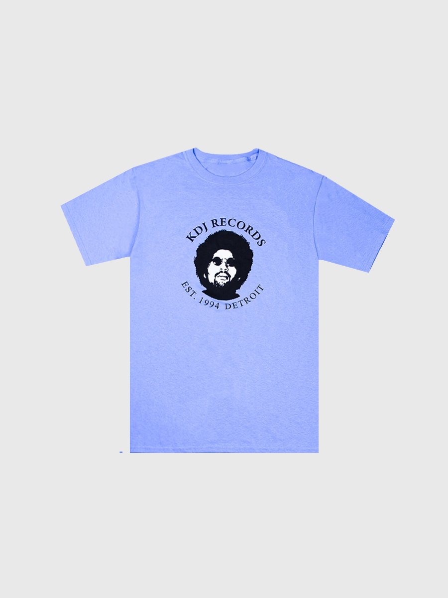 BLUE KDJ RECORDS T-SHIRT