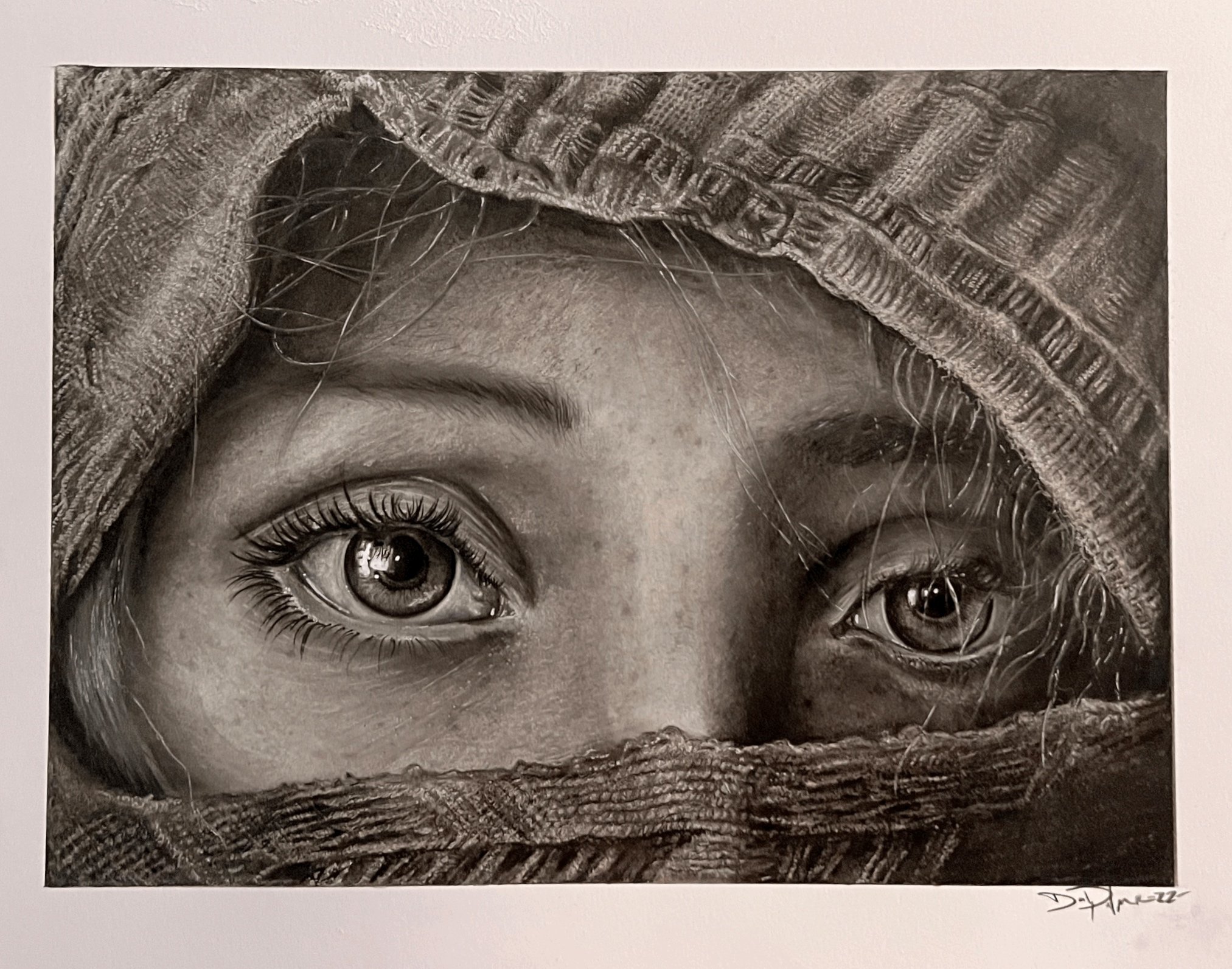 Cloaked Woman 11x14 •2022•