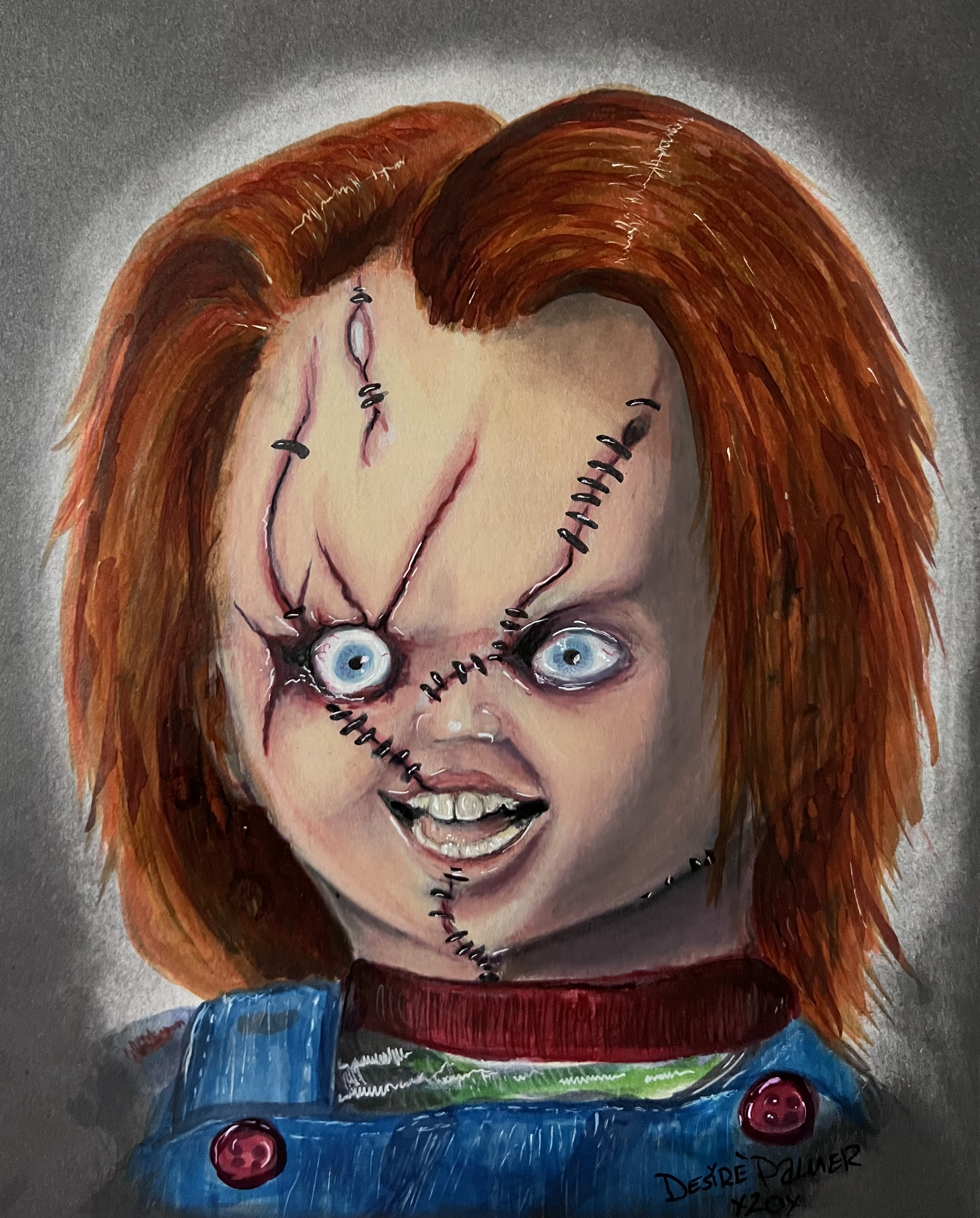 Chucky School Picture 9x12 •2020•