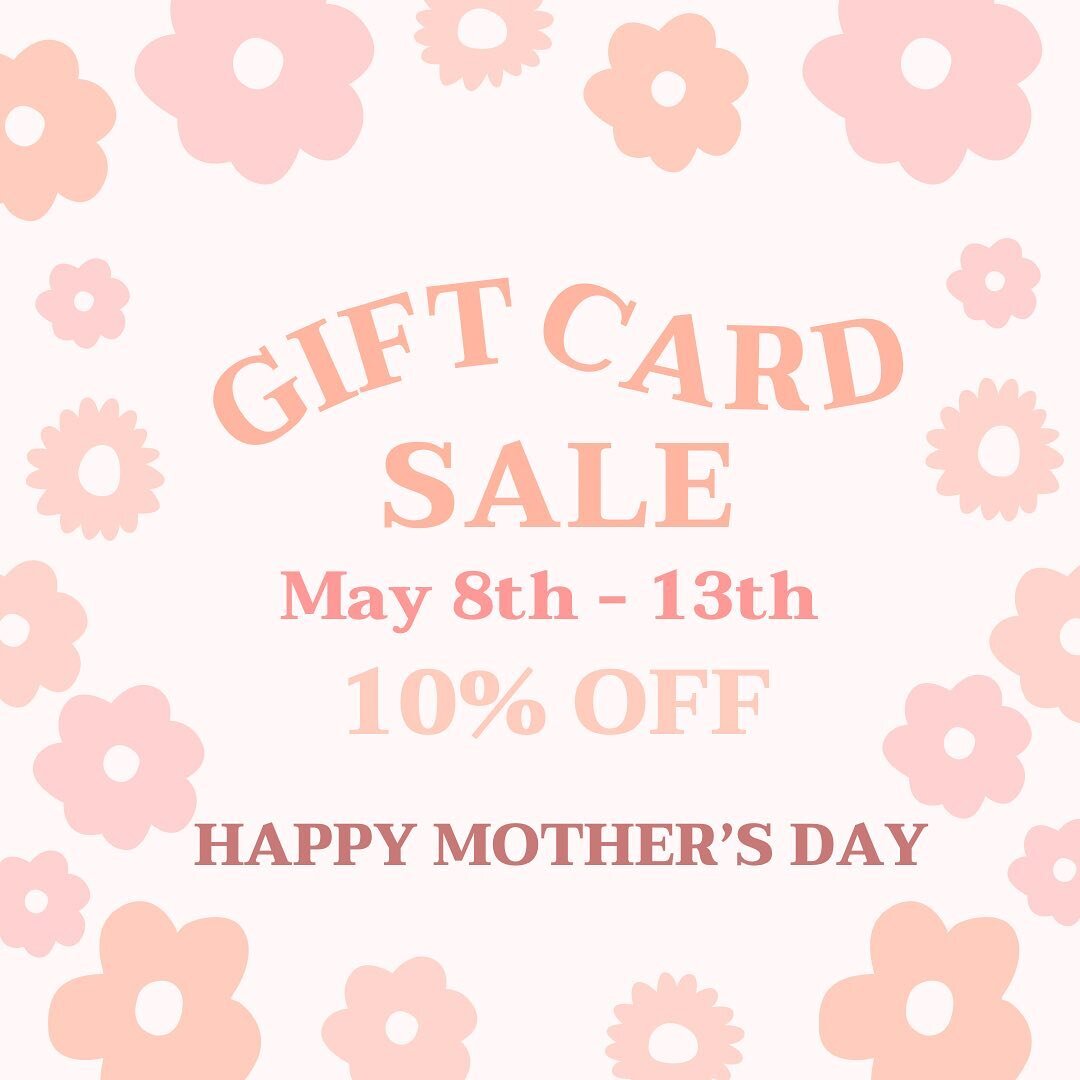 Swing by @avant_spa &amp; @avanthairandskincare to pick up a giftcard and a little blossoming plant for that special mother figure in your life! 🌸 &bull; Hurry, supplies are limited and for a short time only &bull;