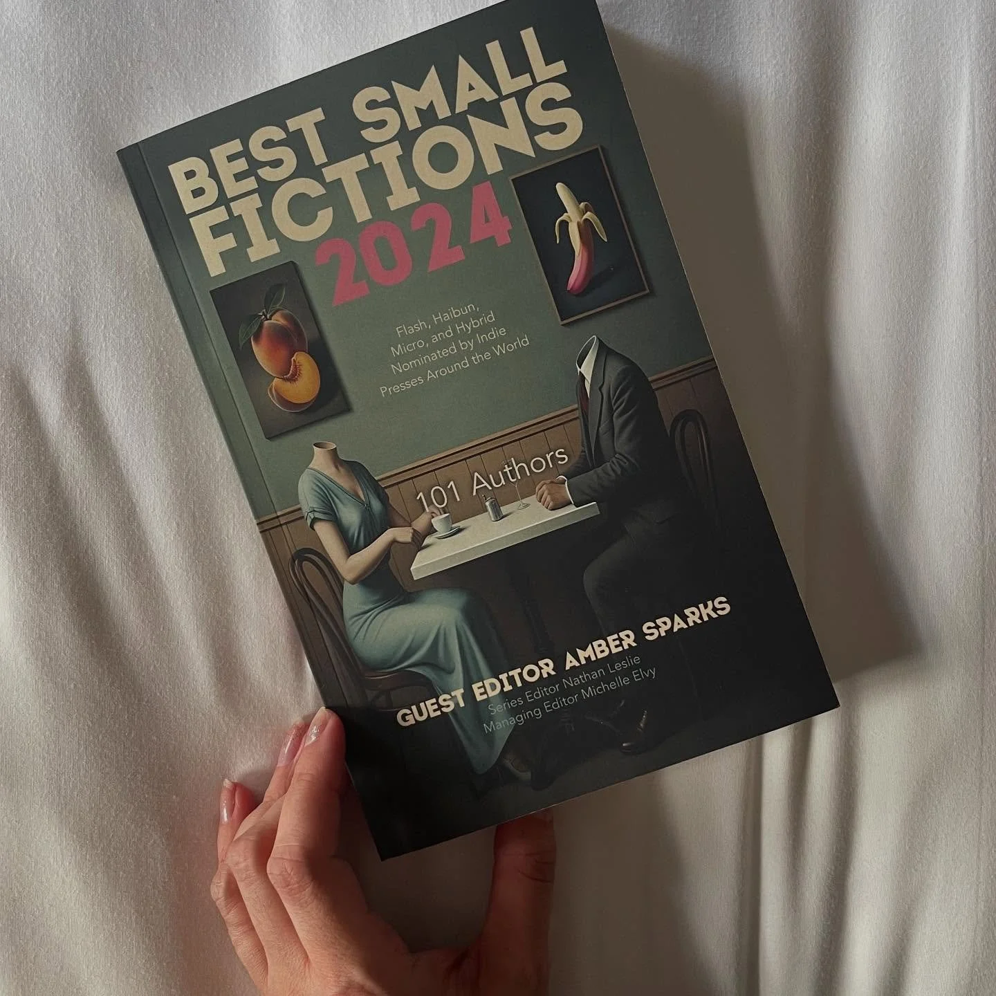 So happy to have the physical copy, still so grateful to @reckonreview for publishing this story and believing in it.