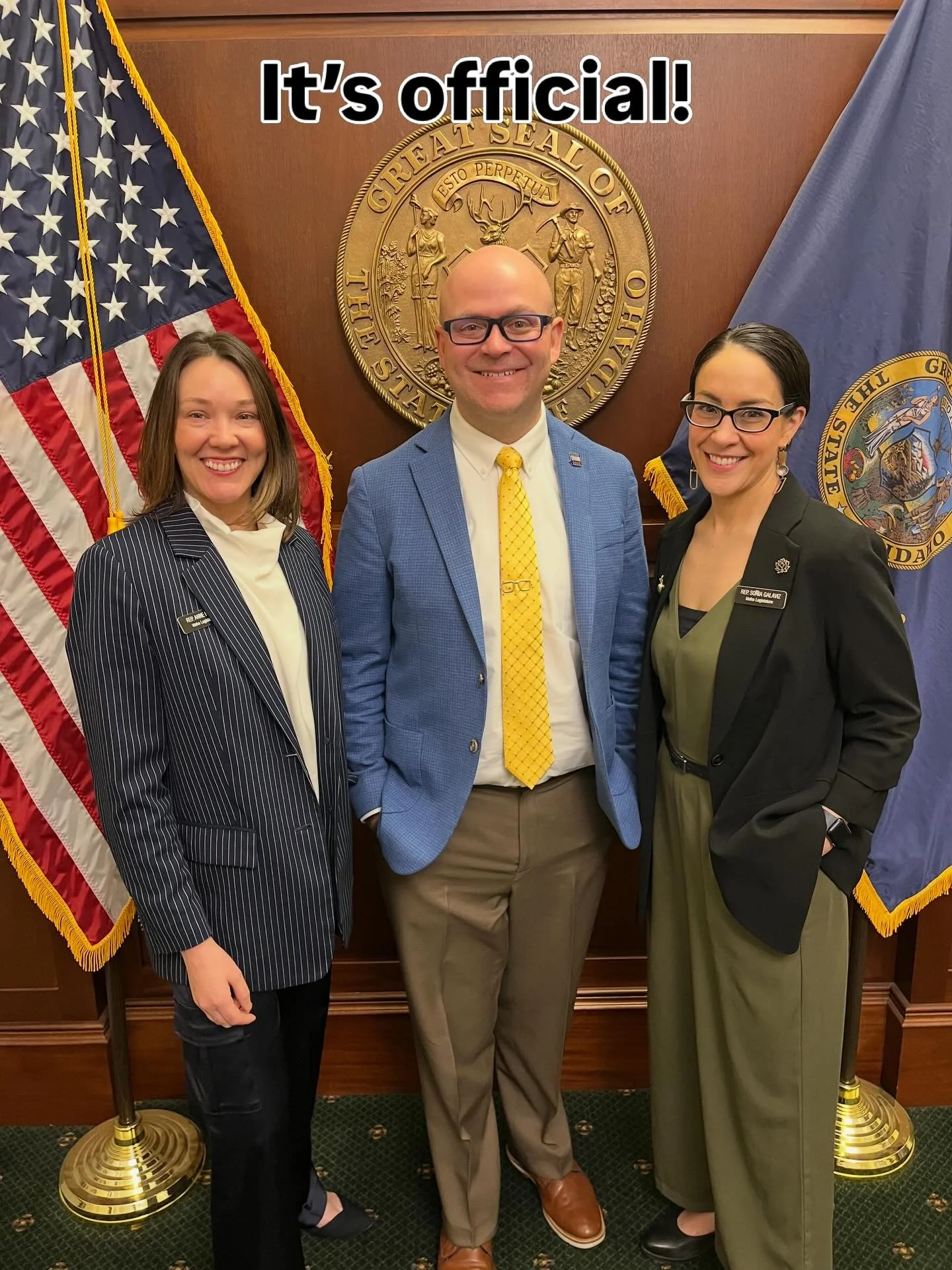 We filed! Excited to represent District 16 with @annieforidaho. I&rsquo;m running for the Senate and she&rsquo;s in the House. We&rsquo;re grateful to work for D16 and Idaho. &iexcl;Adelante!