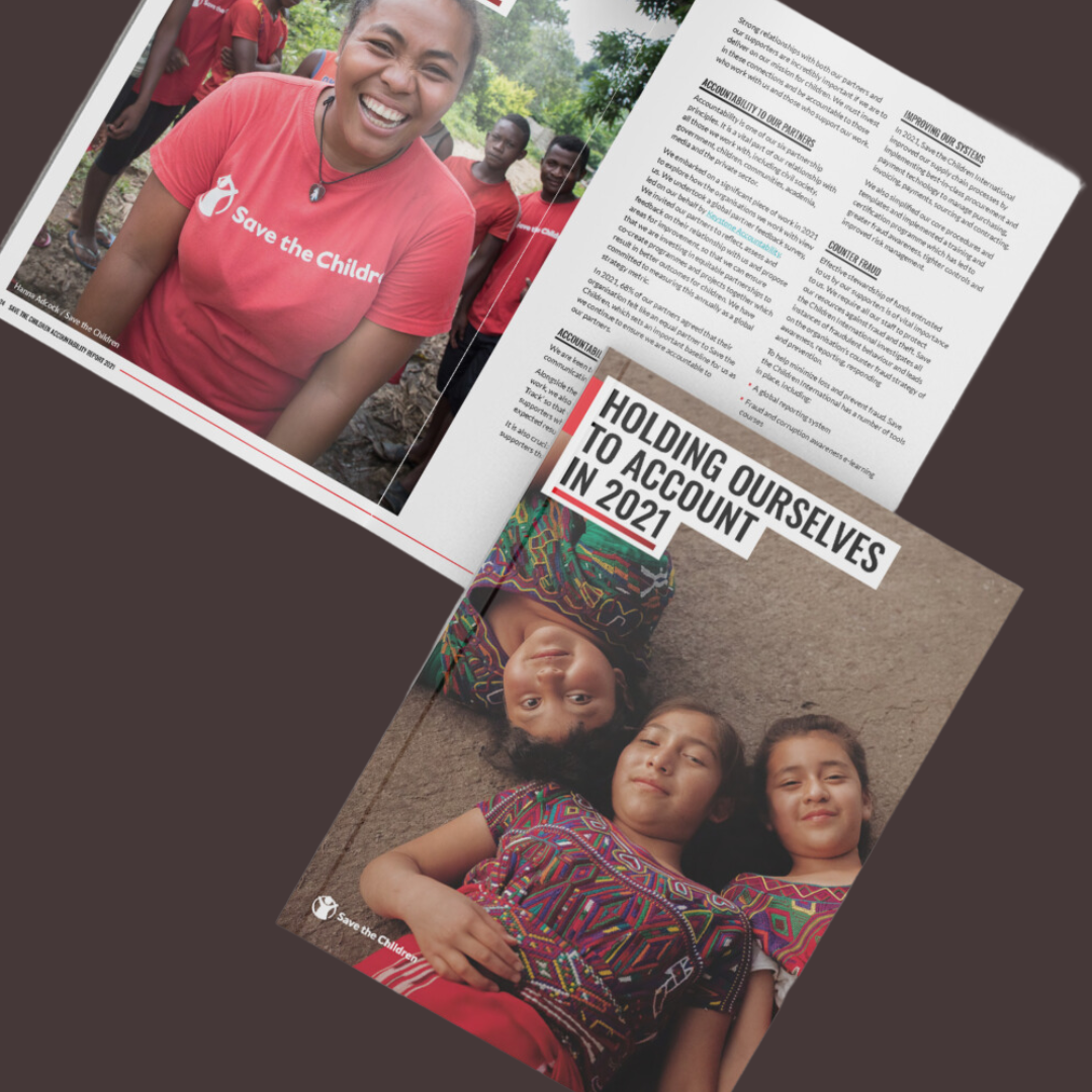 save the children, editorial