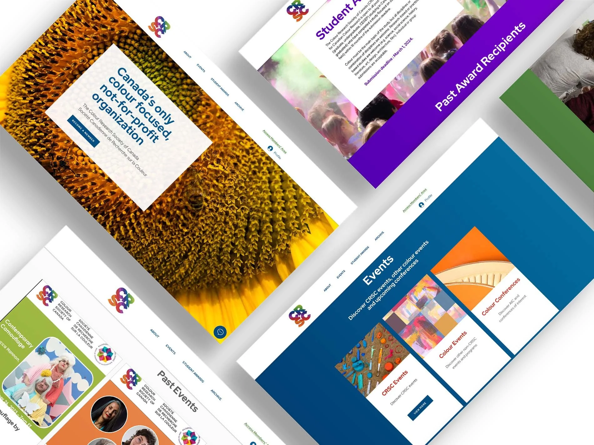 CRSC, Website