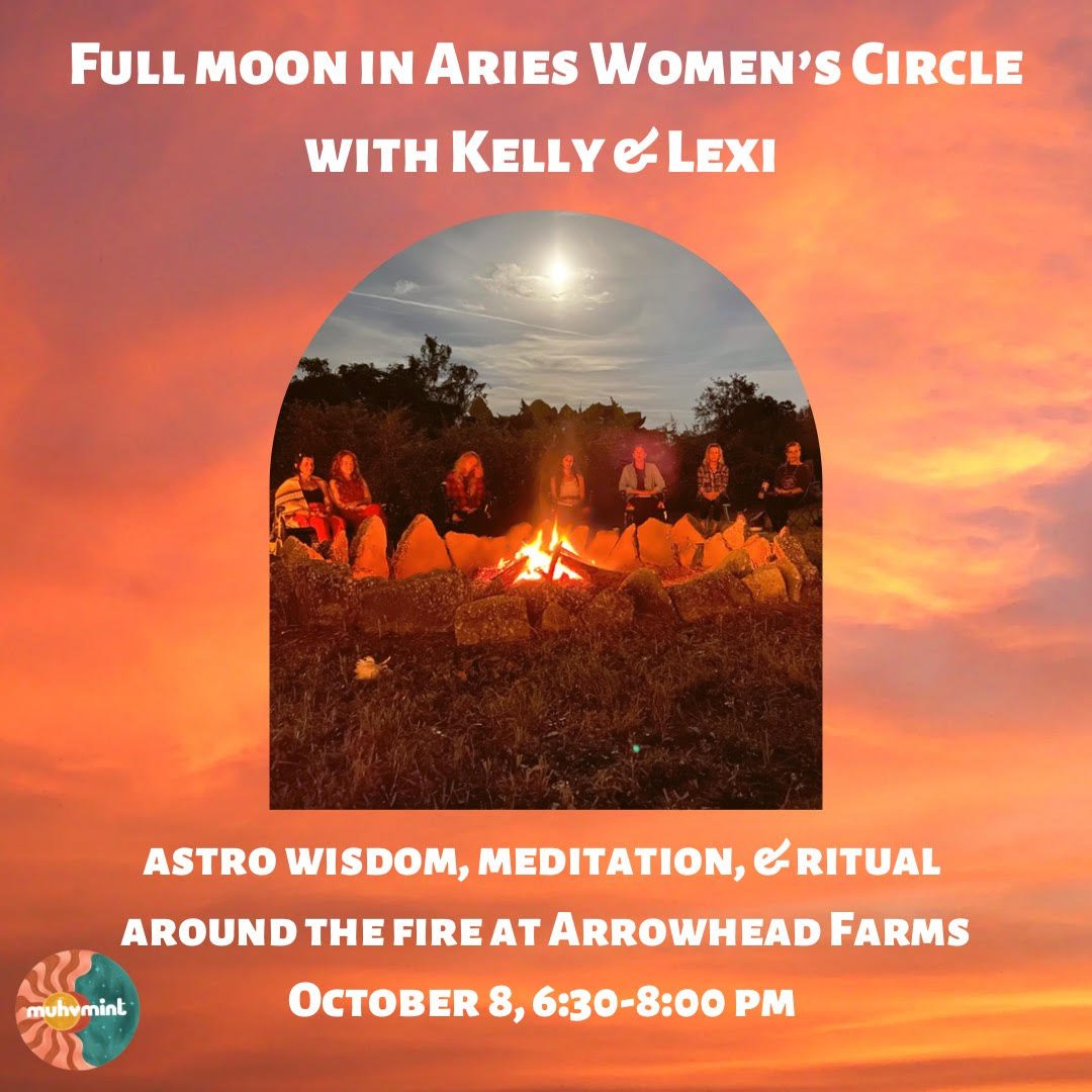Full moon in Aries Women’s Circle