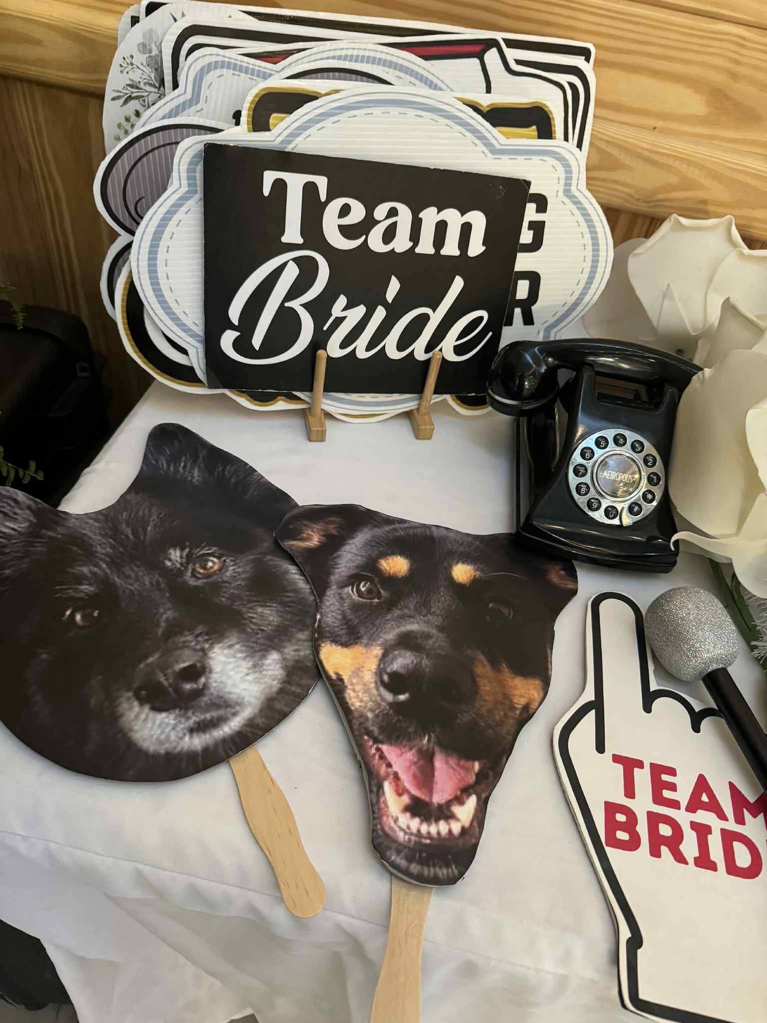 custom photobooth  props