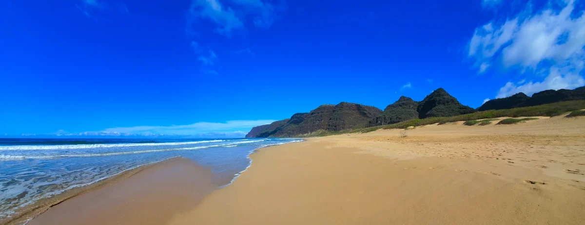 Haunted Polihale beach on Kauai