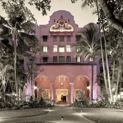 haunted hotel in hawaii pink palace royal hawaiian