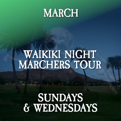 Waikiki Night Marchers Honolulu Best Ghost Tour
