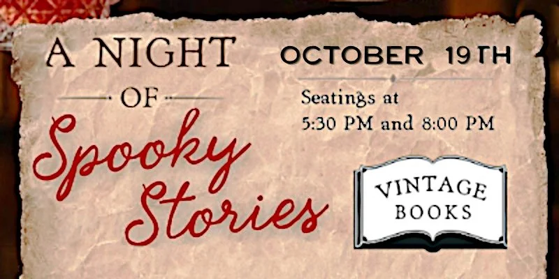 A night of spooky stories at Vintage Books in Kaimuki, October 19
