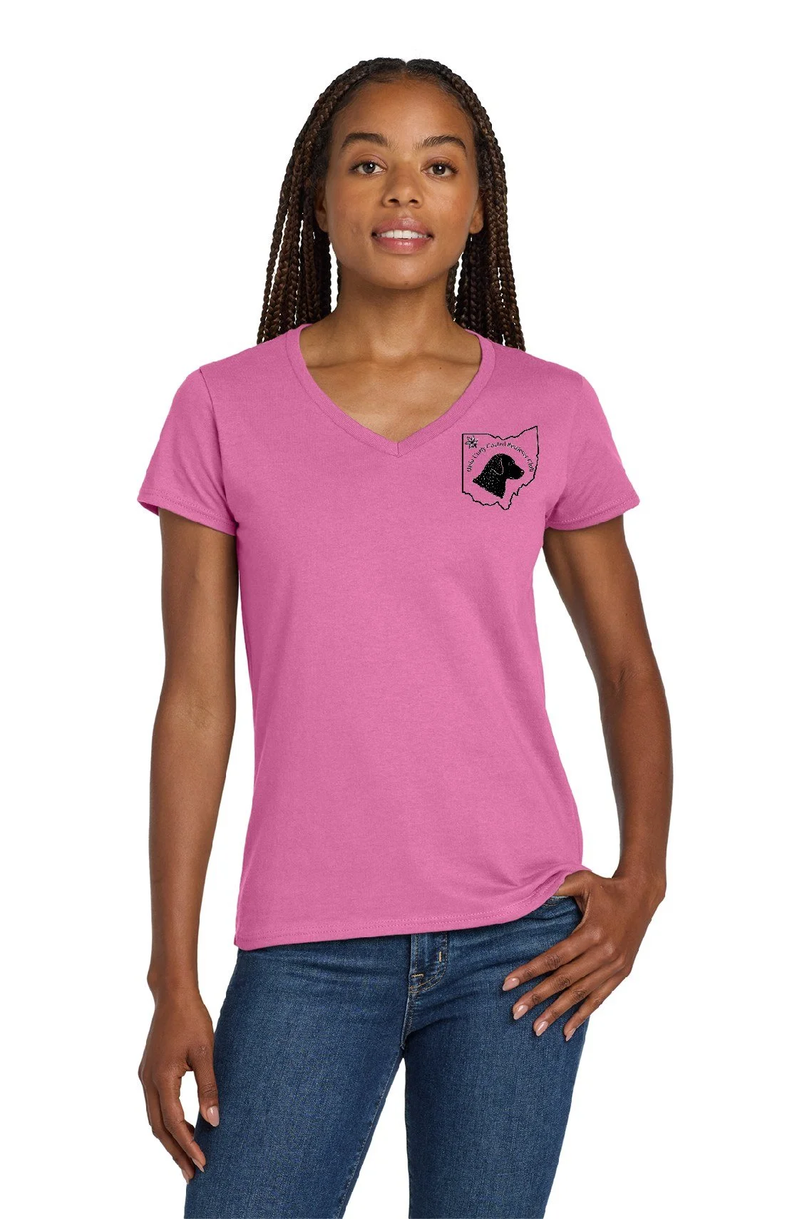 cc ladies v neck t azalea.jpg