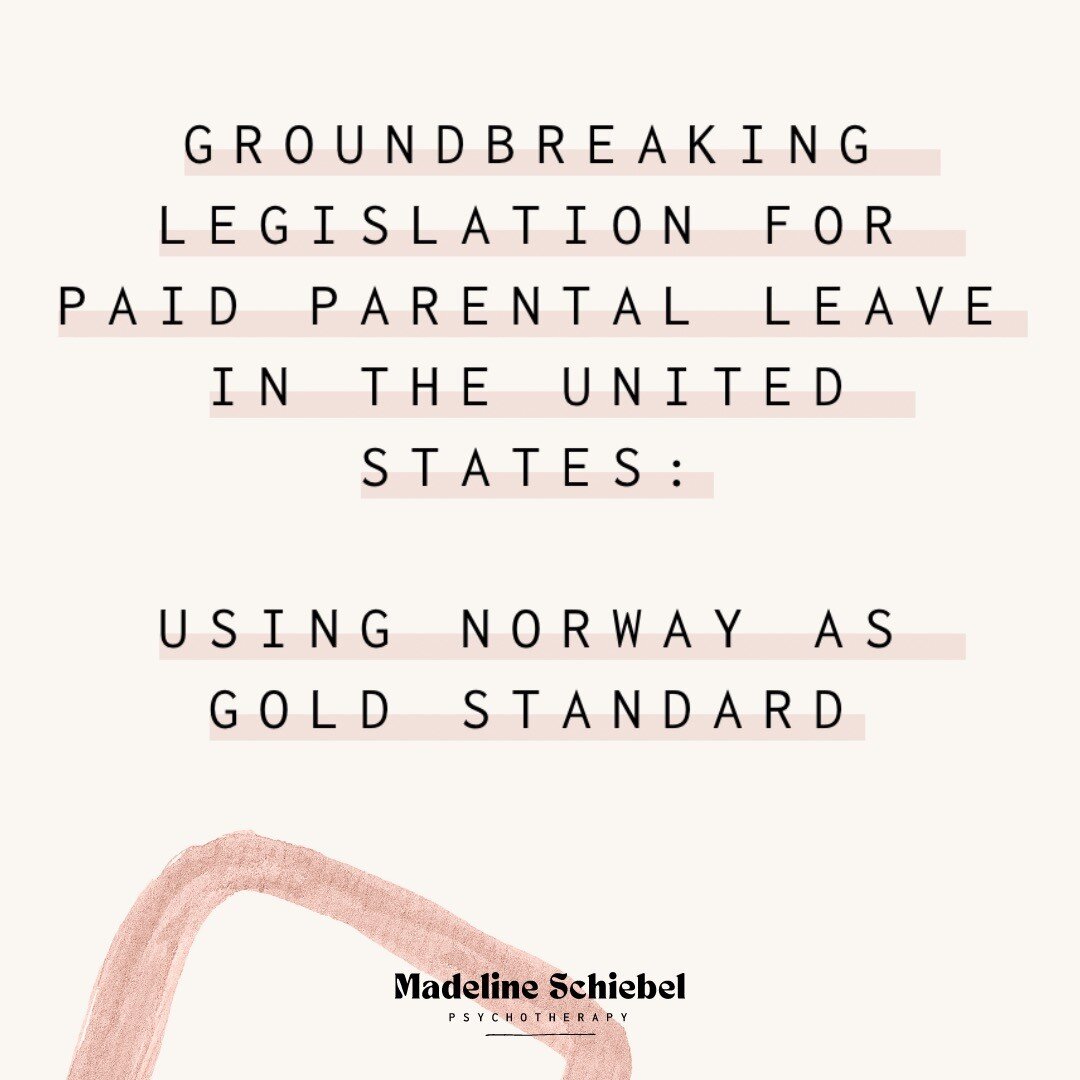 The United States is in the process of changing parental leave policies and is using Norway as the blueprint. 

 ❋

According to The Nordic Council, each parent receives 1 year leave for each birth. Parental benefit, aka paid leave, is typically awar