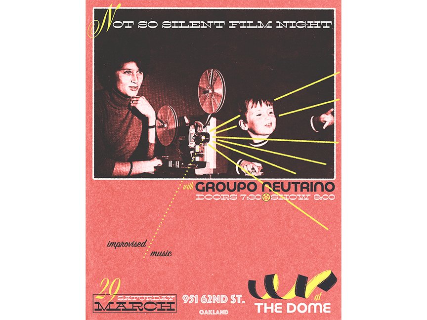 NOT SO SILENT FILM NIGHT – Groupo Neutrino