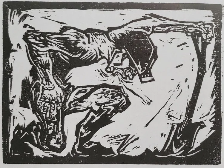 Hwang Jaihyoung. From a Diary of a Miner - Coal Mining. 1984.