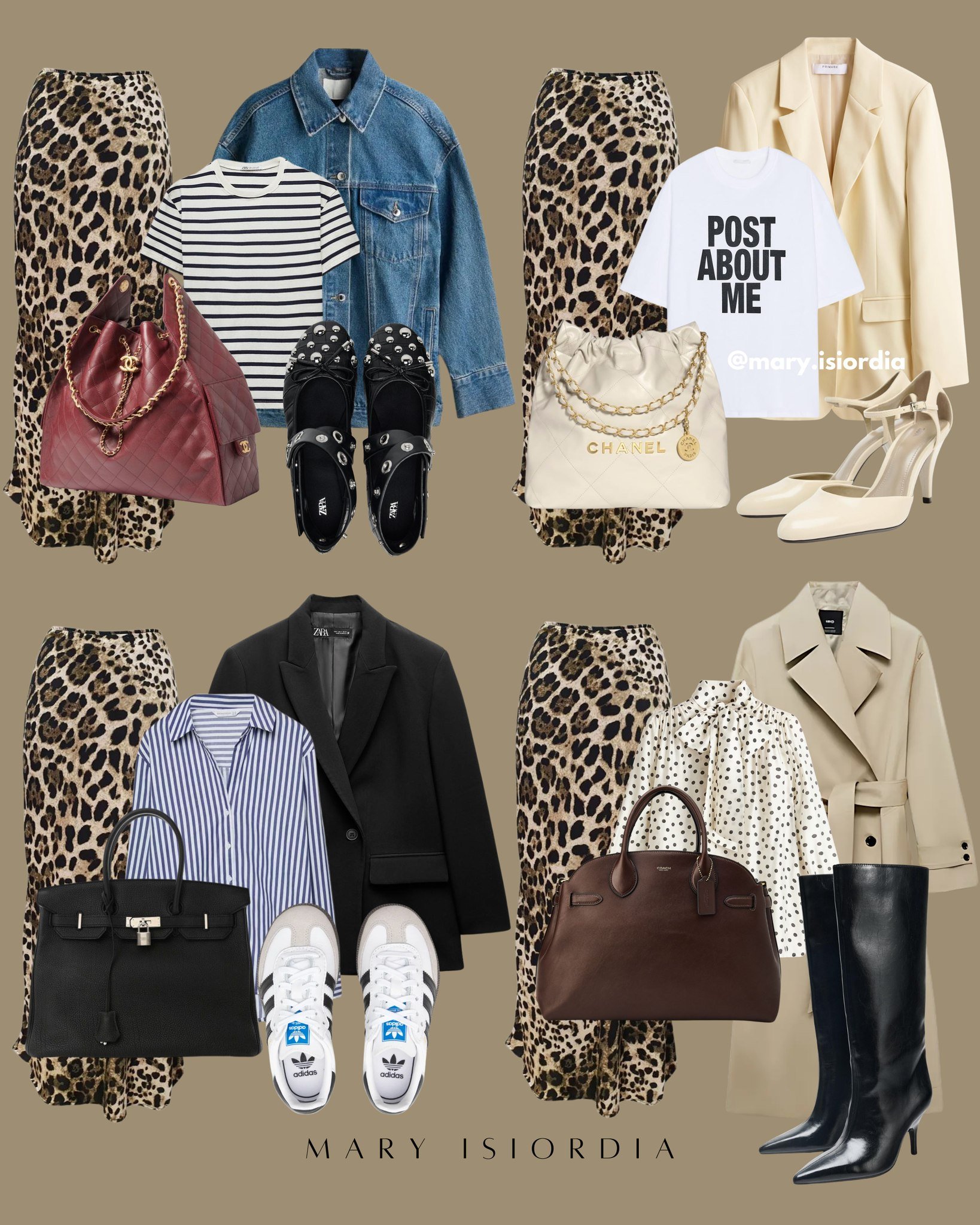 Una falda animal print 💛, 20 looks diferentes 🔥😎 

❞𝗜𝗙 𝗬𝗢𝗨 𝗟𝗜𝗞𝗘 𝗜𝗧, 𝗪𝗘𝗔𝗥 𝗜𝗧 🙃❞

#color  #stylist #hacks #tips #maryisiordia