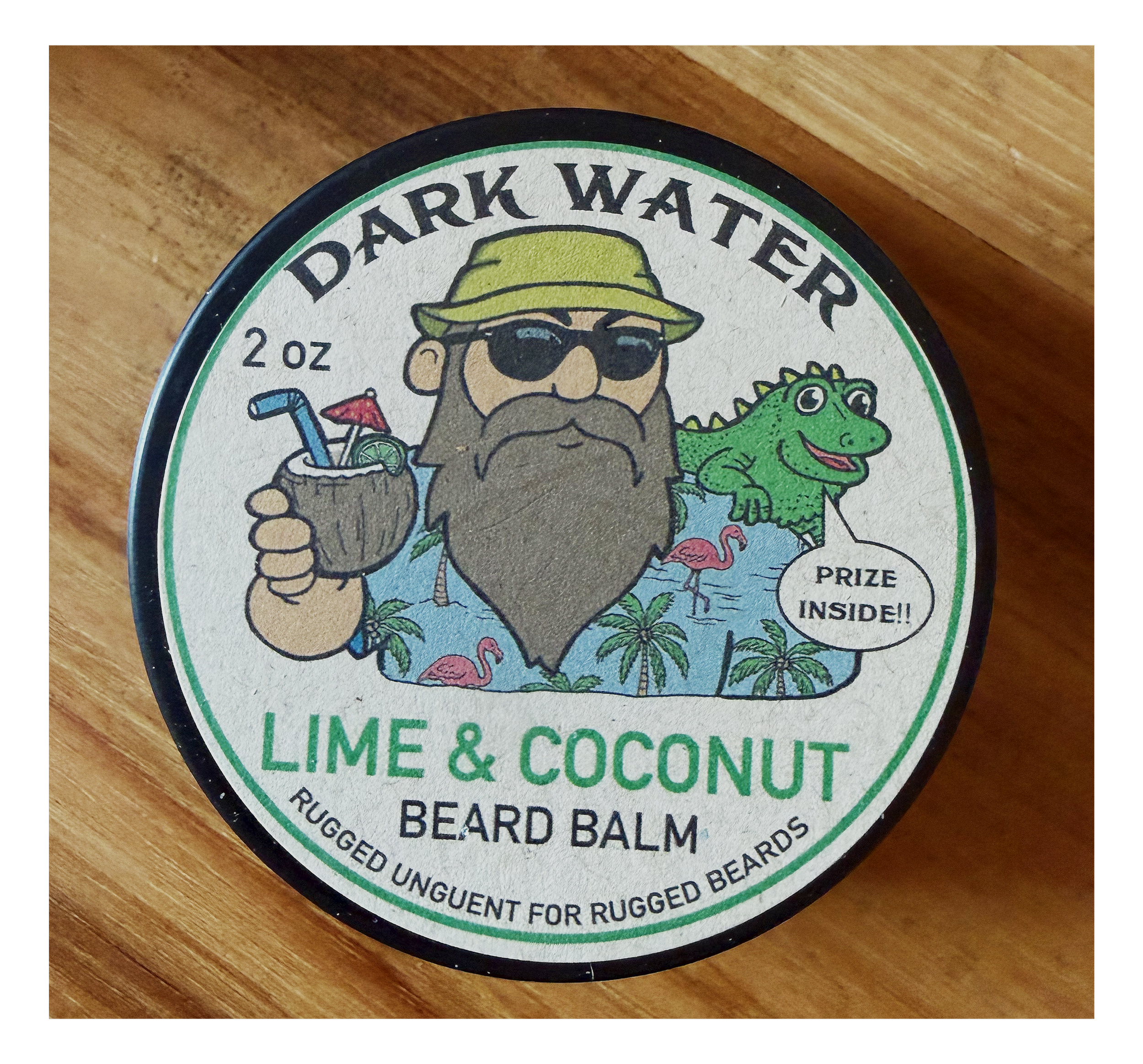 Lime & Coconut Beard Balm (2oz)