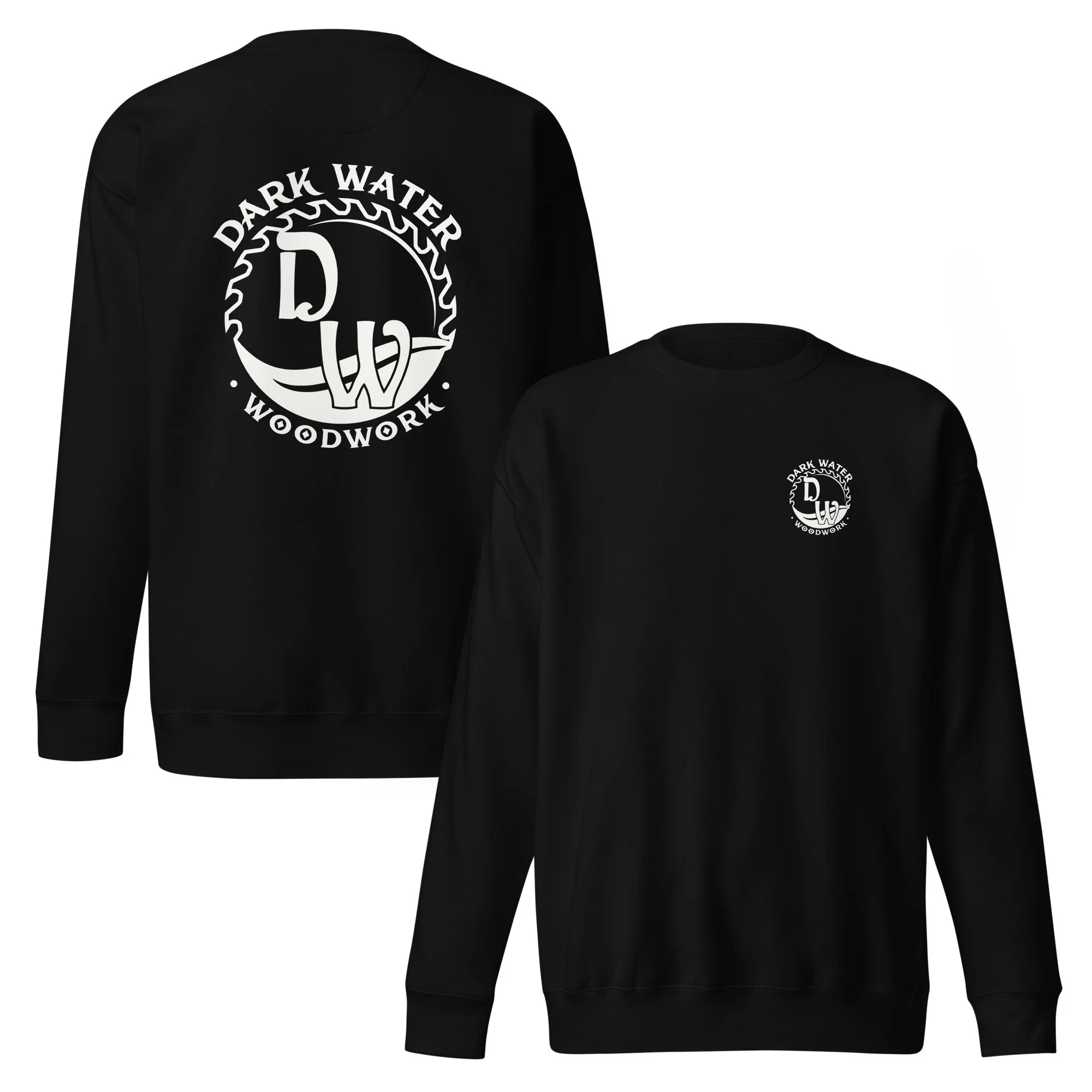 Dark Water Woodwork Unisex Premium Sweatshirt