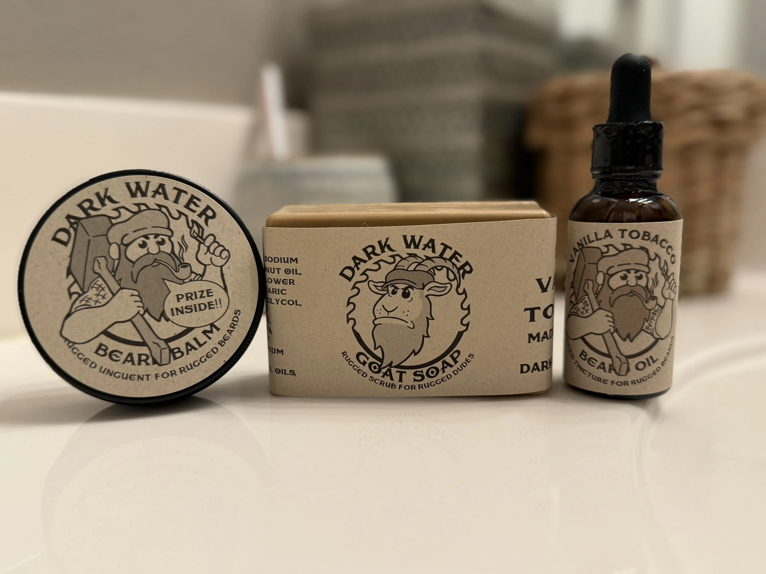 Starter Kit II - Balm, Oil, Goat Soap
