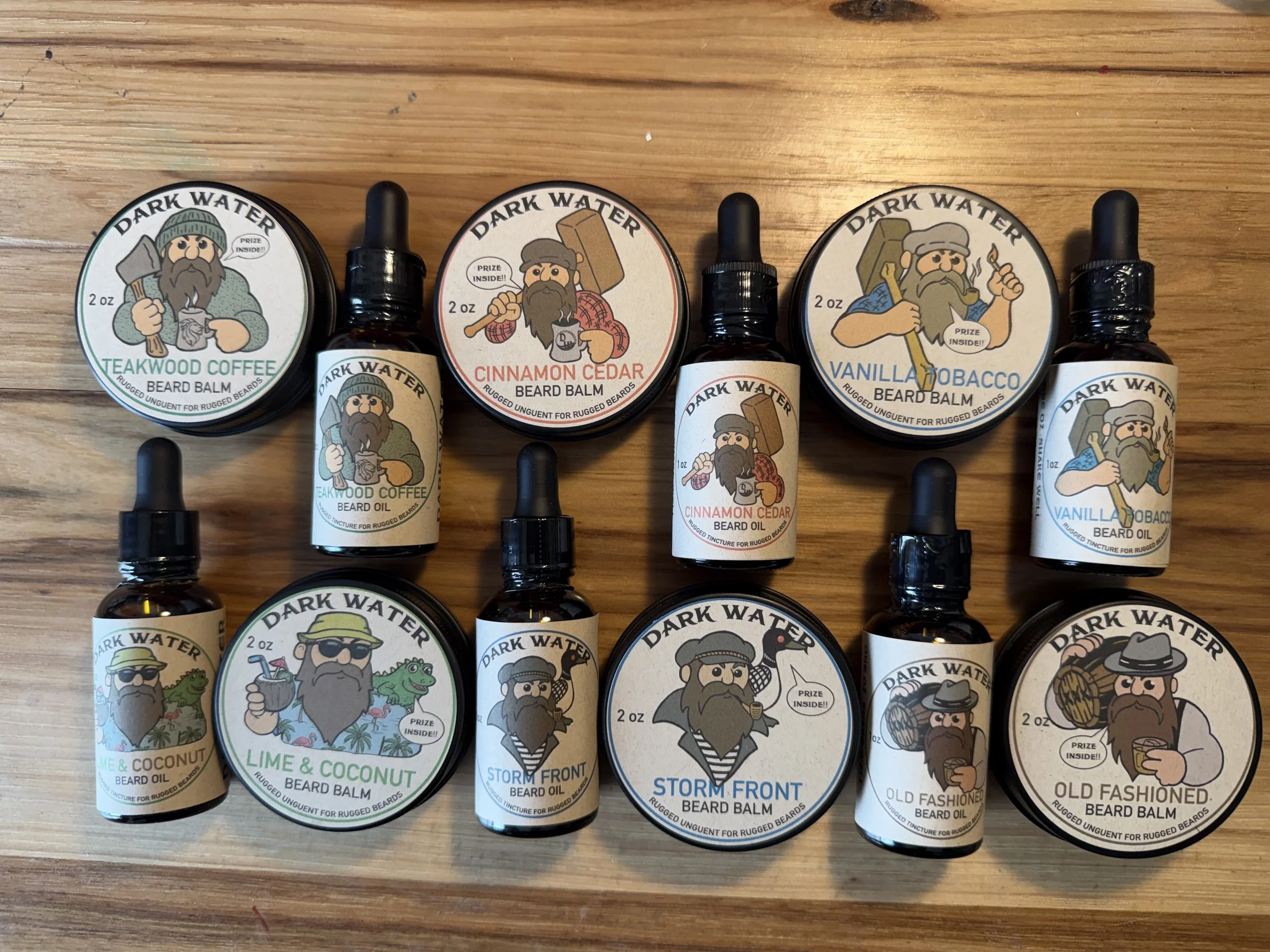 Beard Balm & Beard Oil Combo