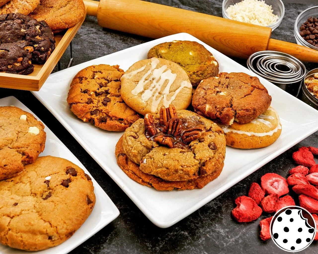 It&rsquo;s almost time 🎄🎁 make your holidays special with your favorite cookies for Christmas! Order now&hellip; link in bio 🍪❤️