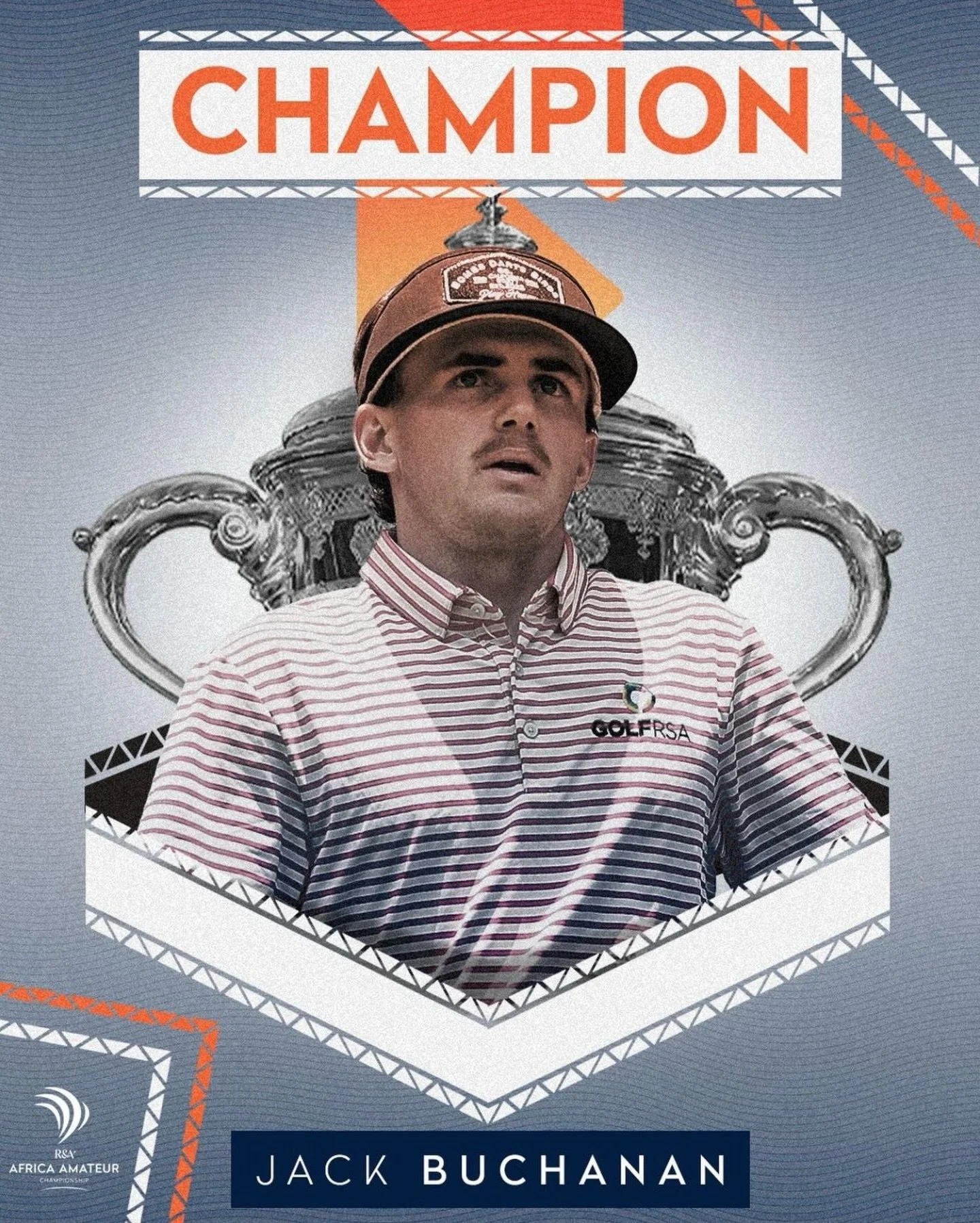 It was the visor! Congrats @jack_buchanan_golf @uscmensgolf for the championship. Lots of Bombs Darts Birds were made with a 68, 65, 67, 67 for 21 under, setting a new tournament record. ⛳️ 🏆