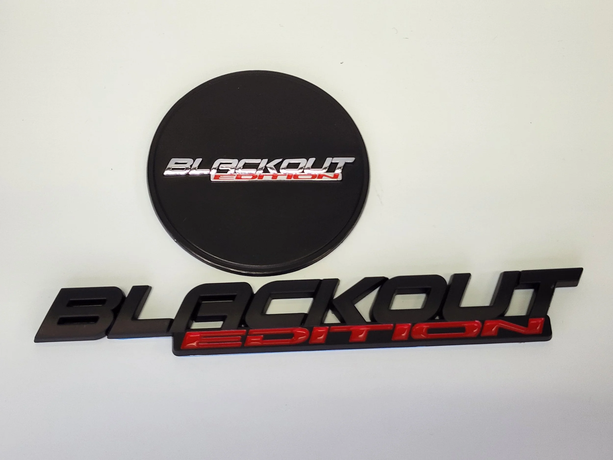 Blackout Edition badge — VISUAL ID