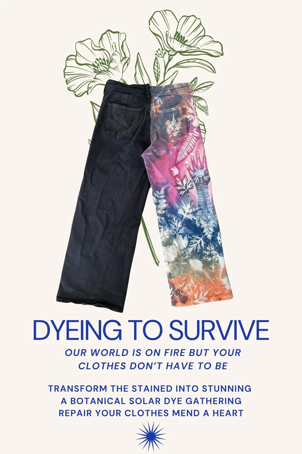 Dyeing to Survive: A Winter Solar Dye Gathering