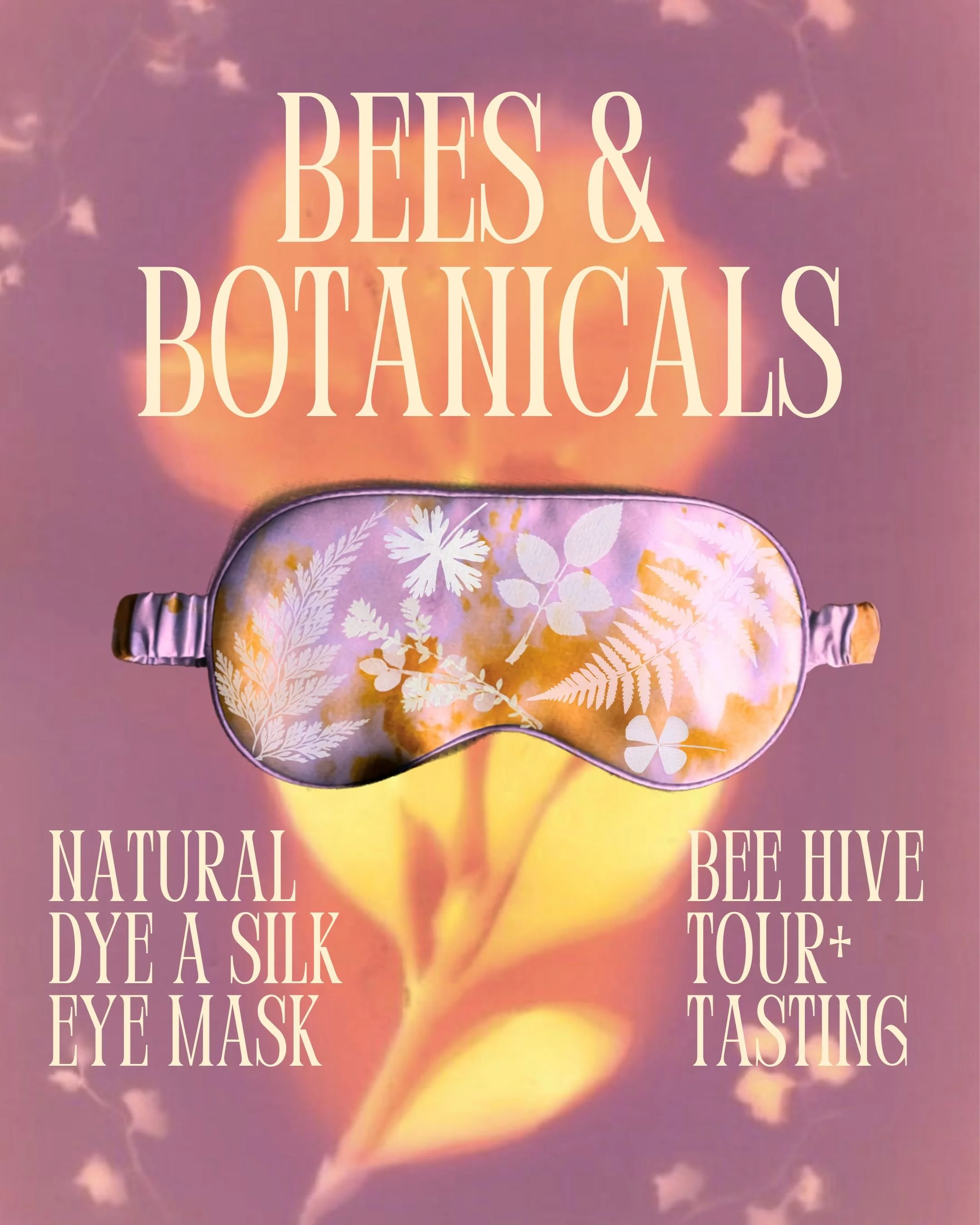 Bees and Botanicals April 11th 1-3PM