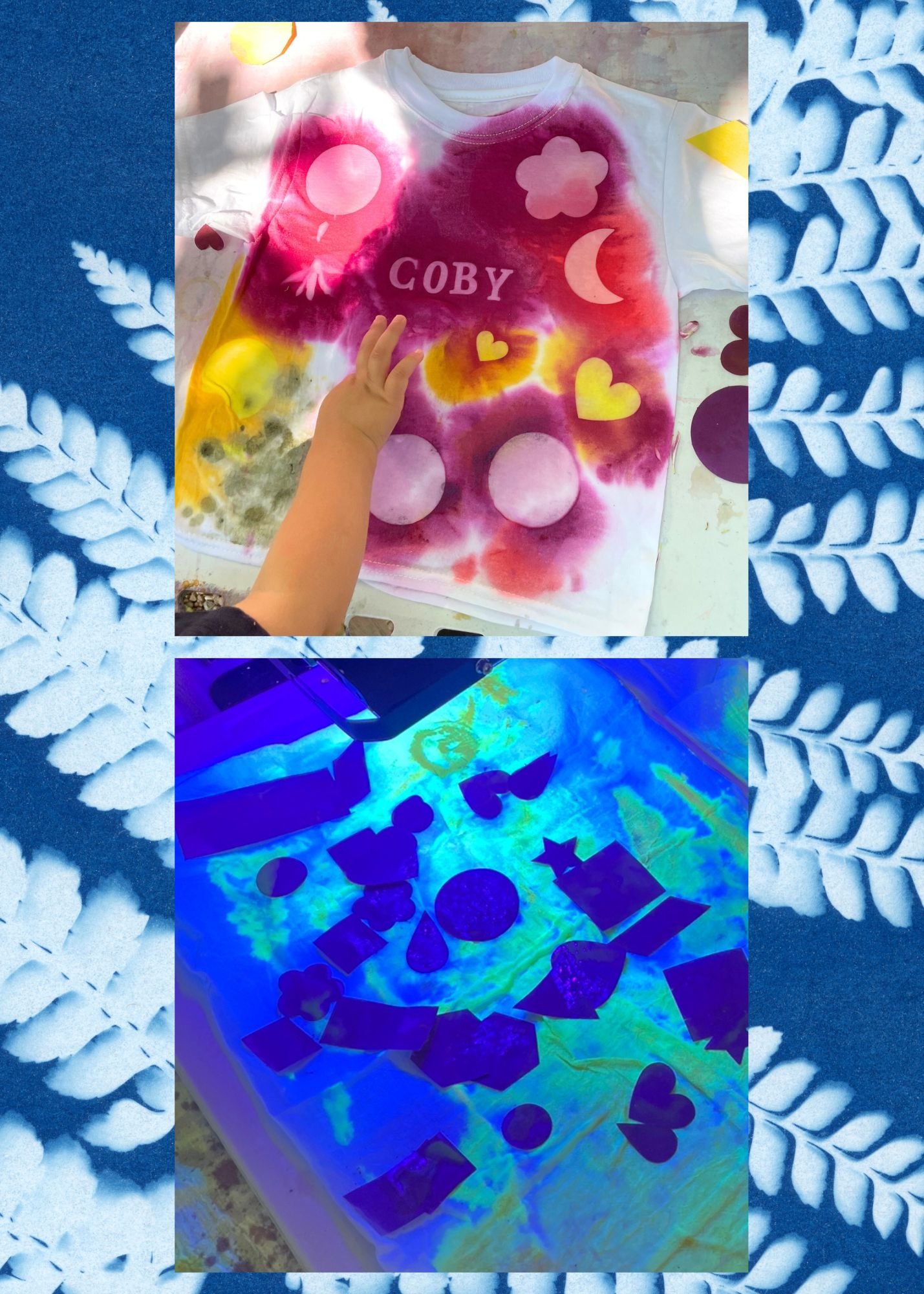 Solar Dye T-Shirts Felix's 6th Birthday Celebration