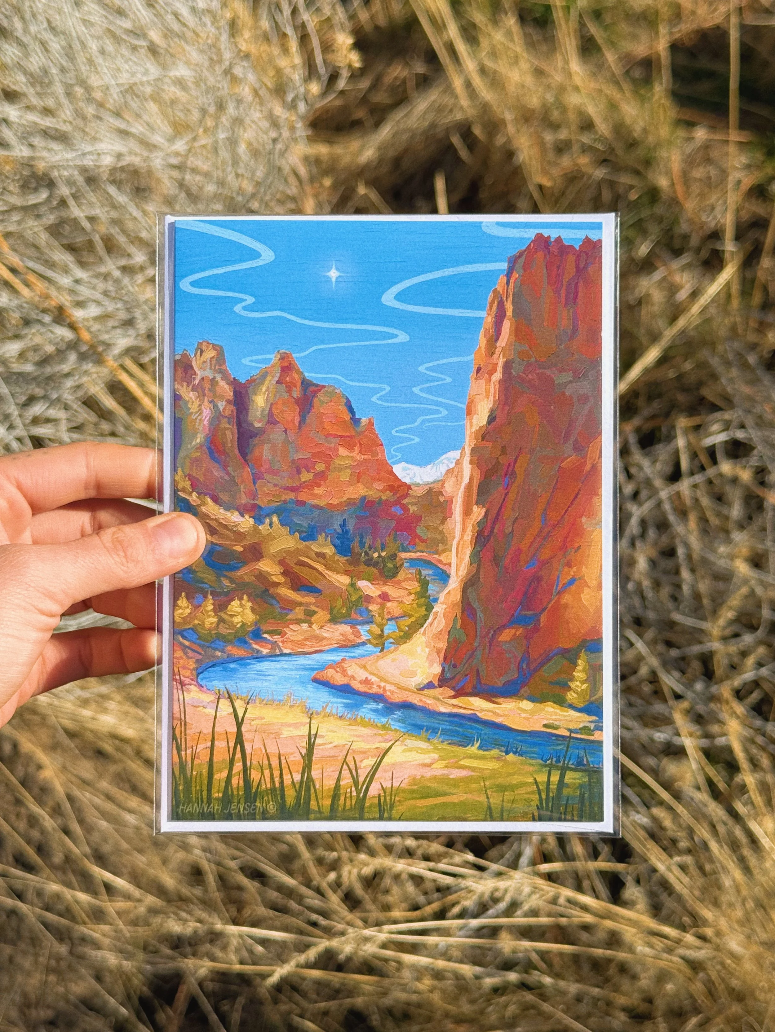 "Smith Rock" Greeting Card