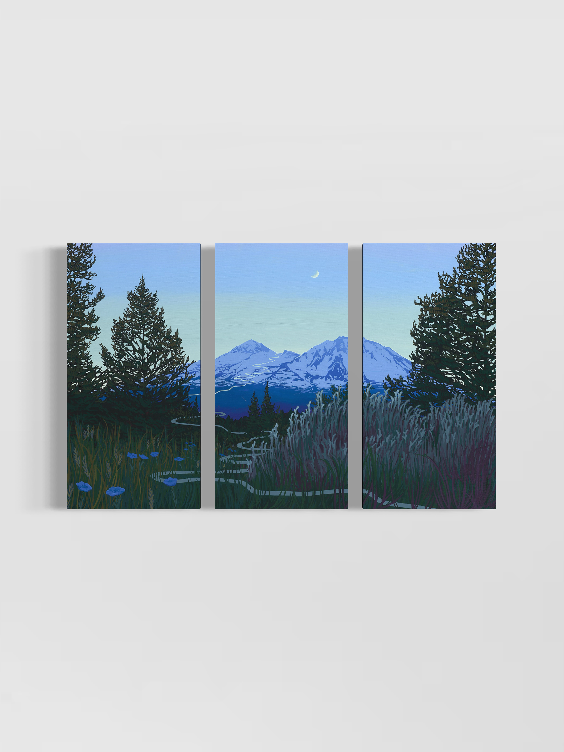 "Sisters" Triptych