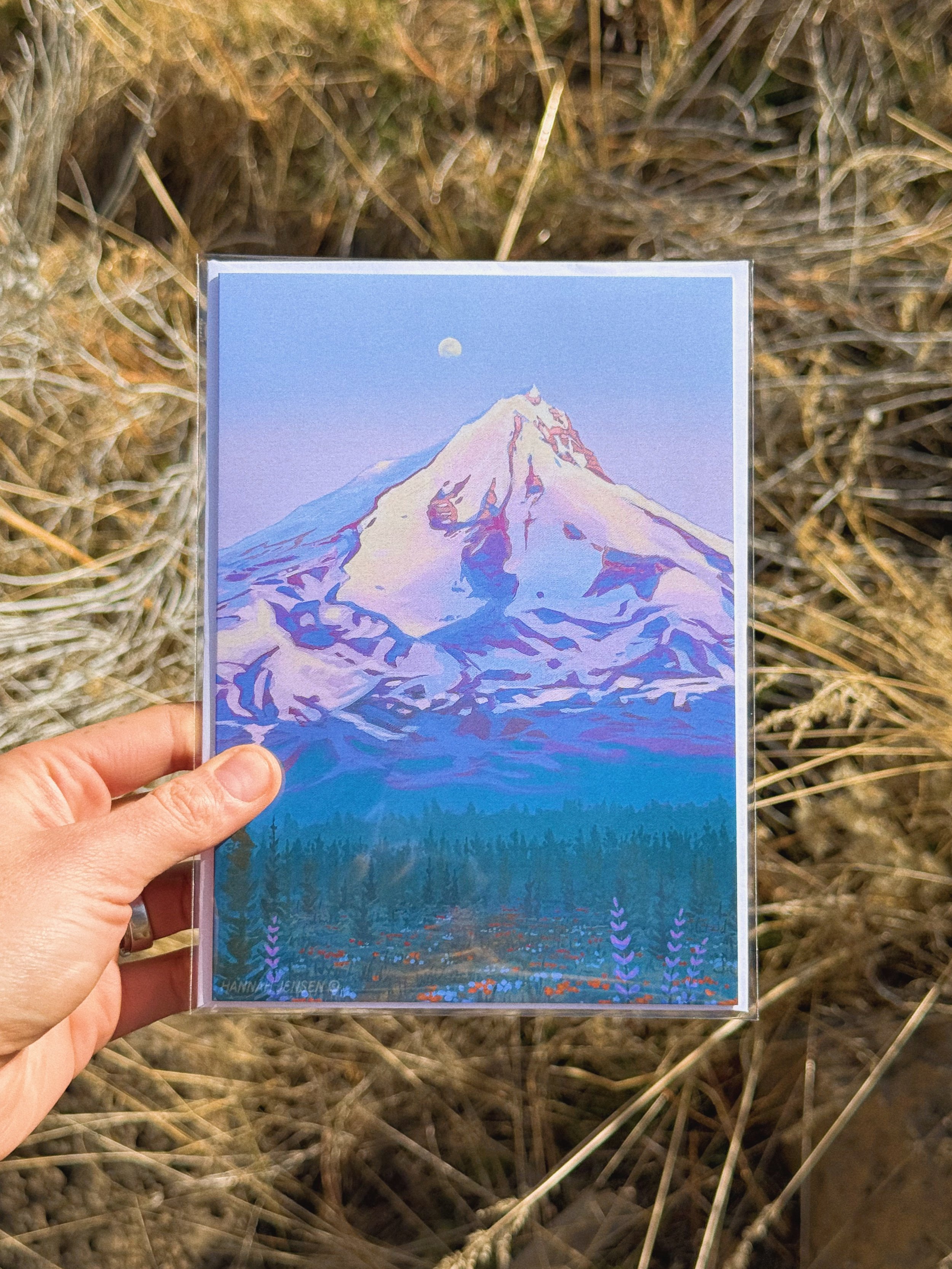 "Cascade Spring" Greeting Card