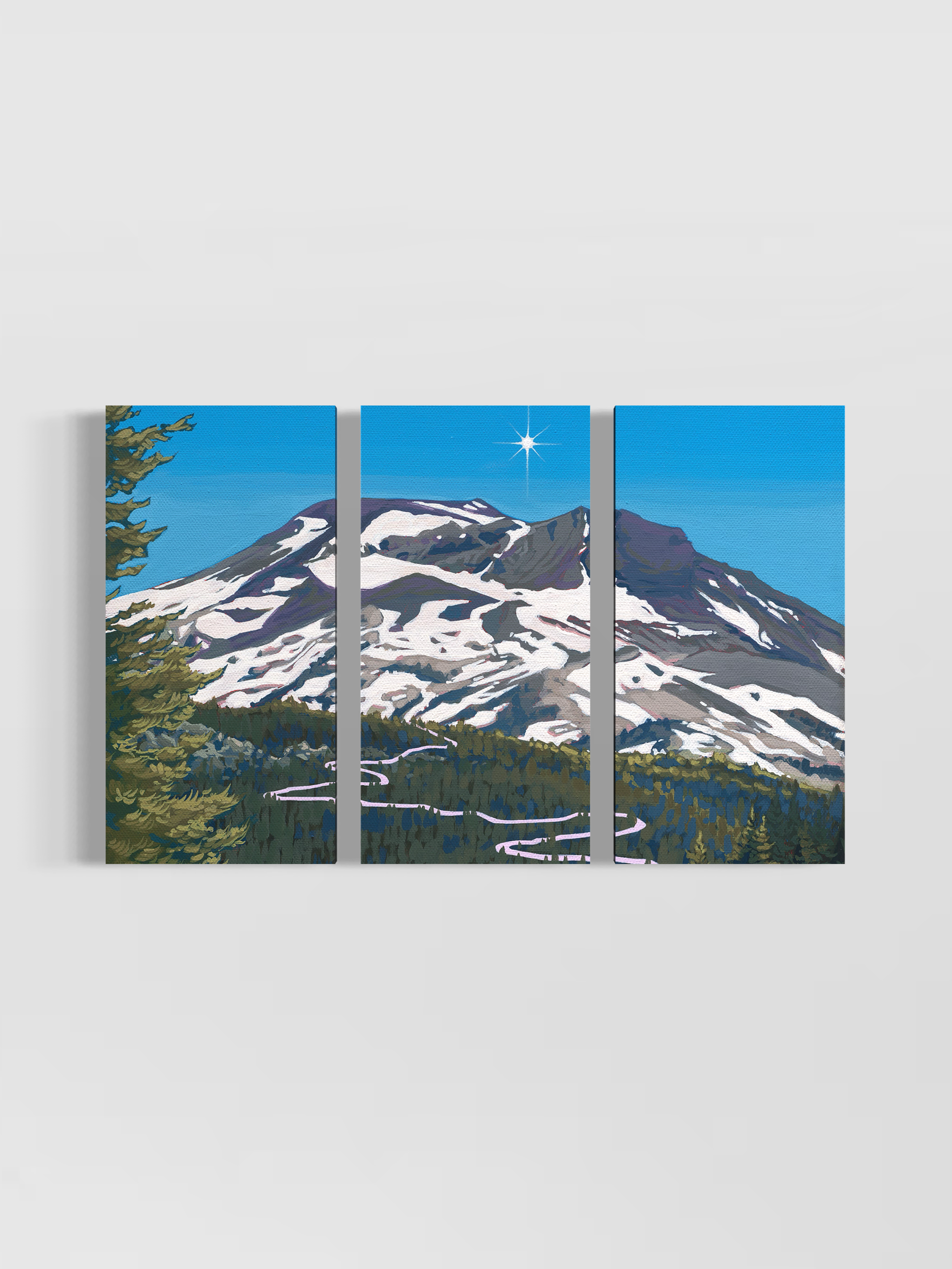 "Sparks Lake" Triptych